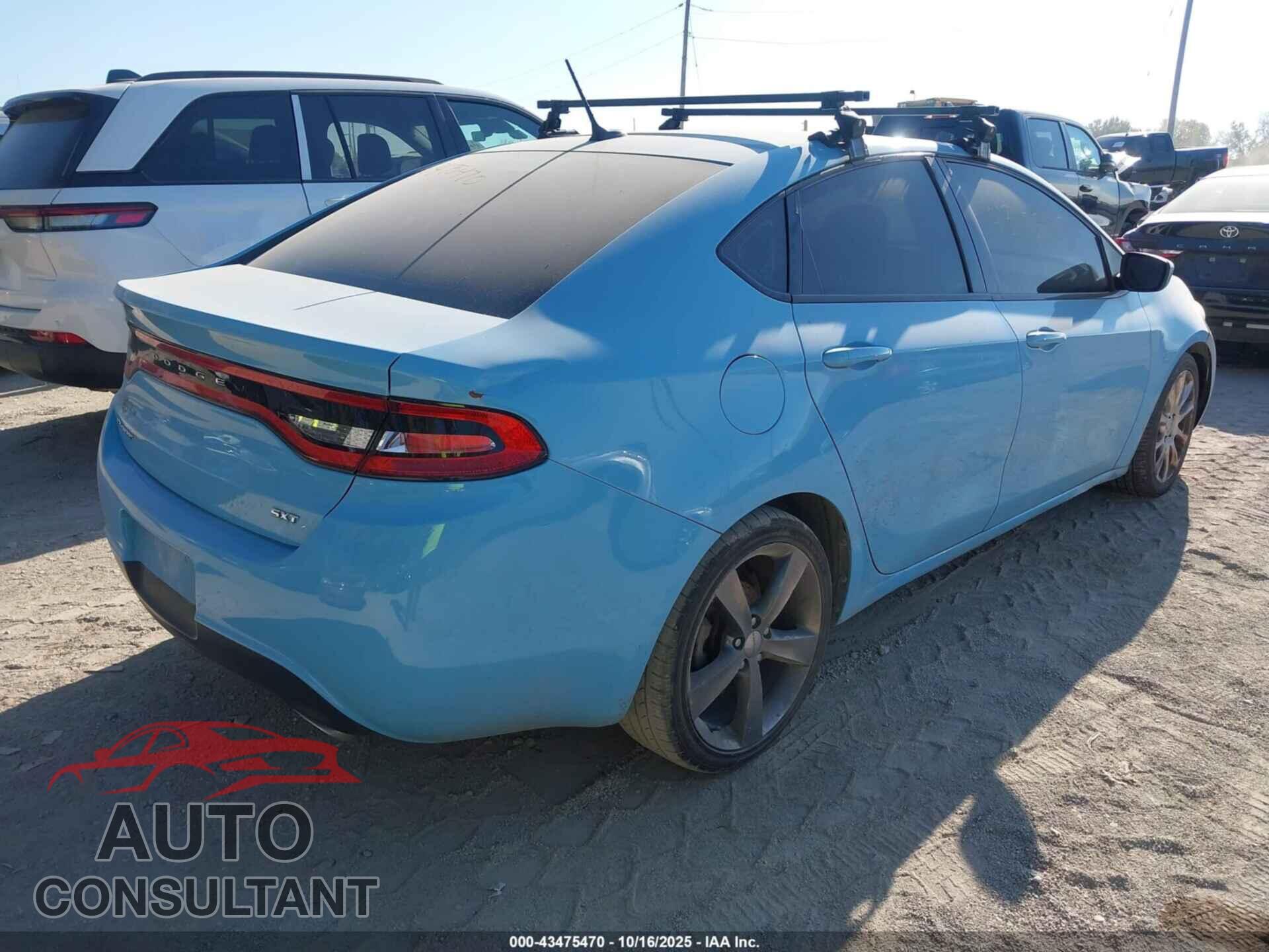 DODGE DART 2013 - 1C3CDFBA5DD288949