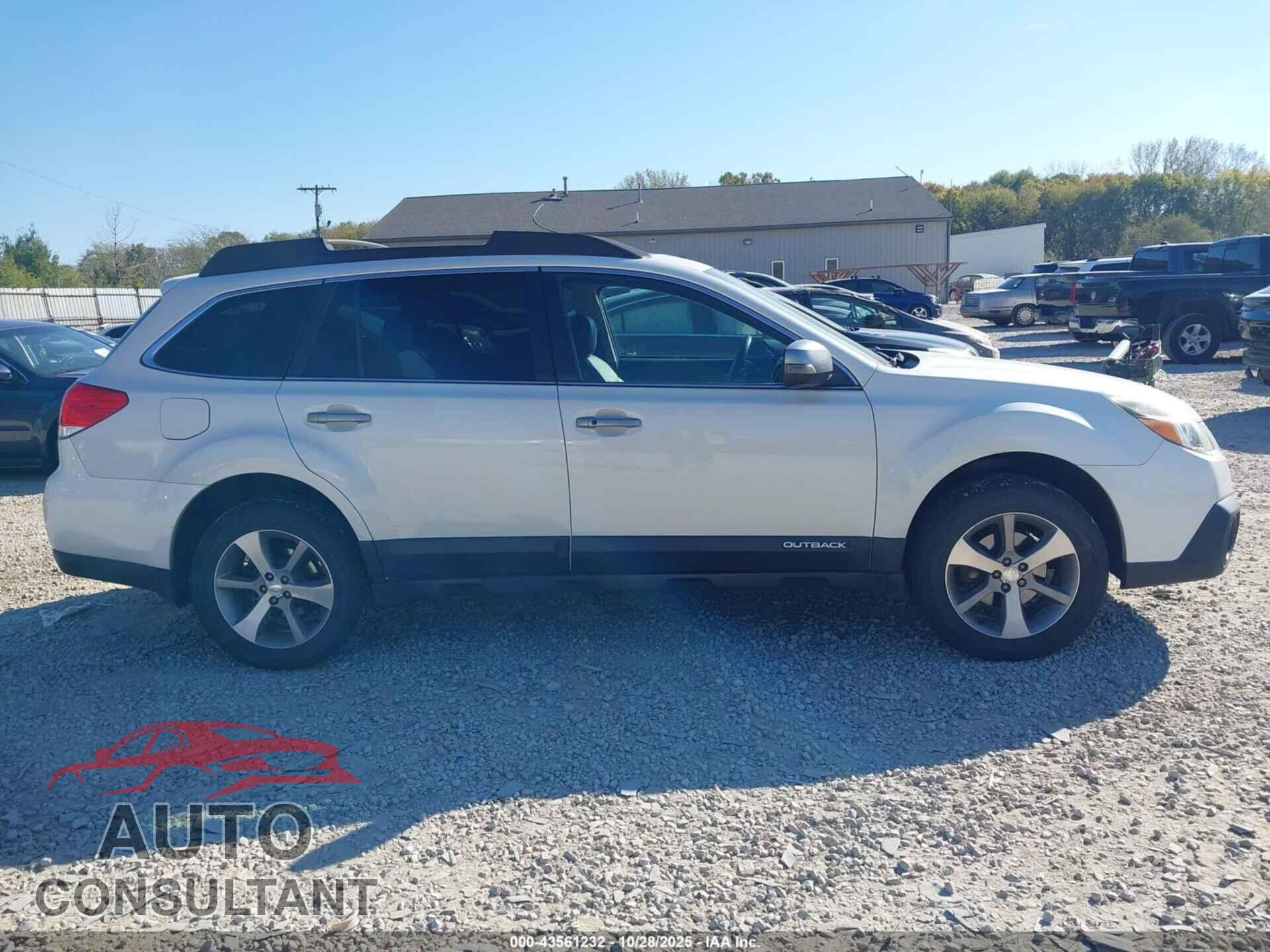 SUBARU OUTBACK 2014 - 4S4BRBPC1E3314431