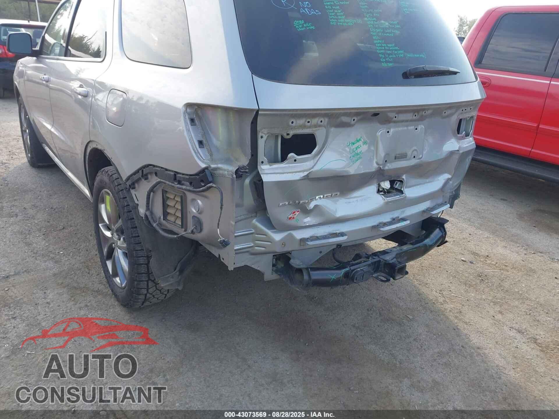 DODGE DURANGO 2018 - 1C4RDJAG3JC115821