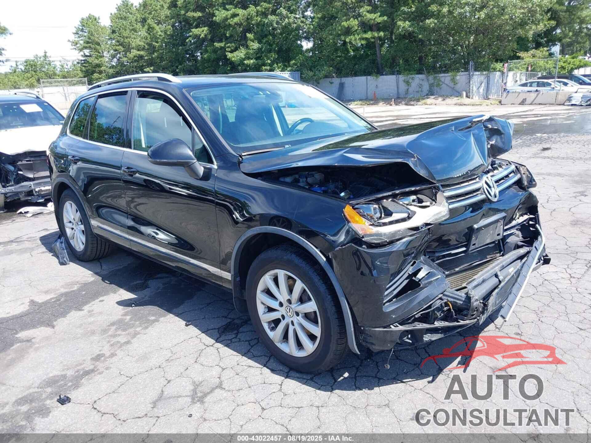 VOLKSWAGEN TOUAREG 2012 - WVGFF9BPXCD000894