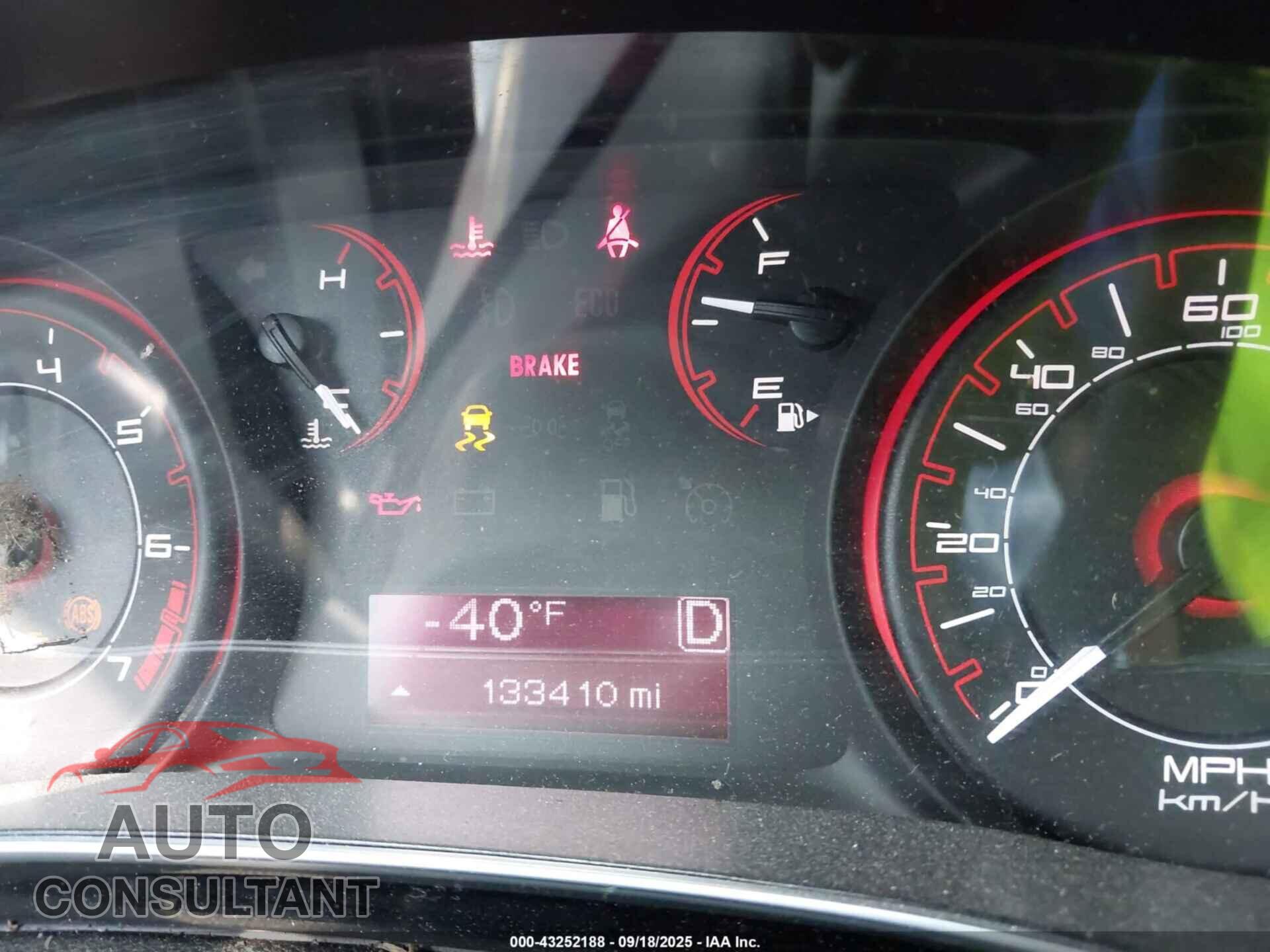 DODGE DART 2013 - 1C3CDFBA3DD157809