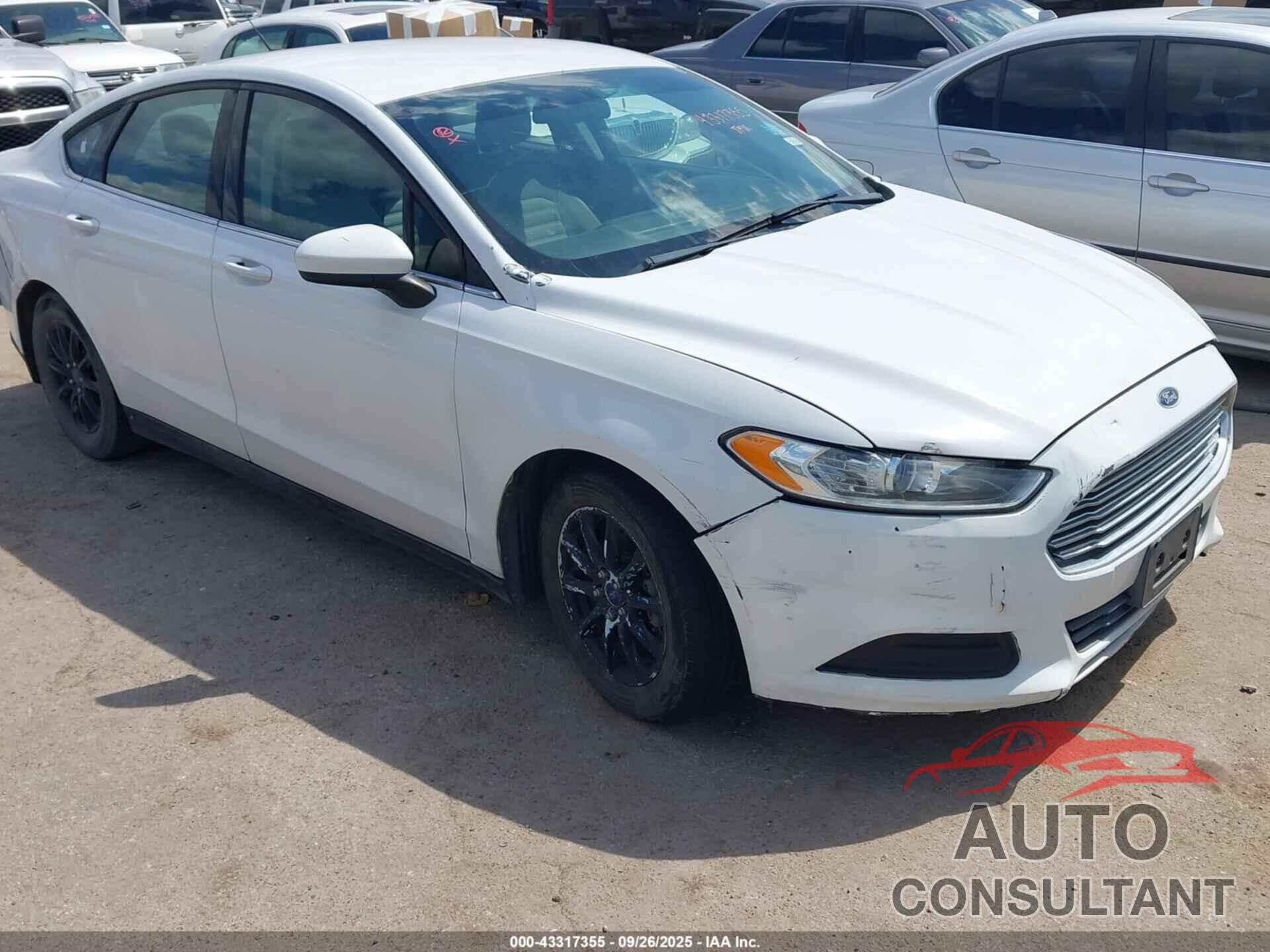 FORD FUSION 2013 - 3FA6P0G70DR328359