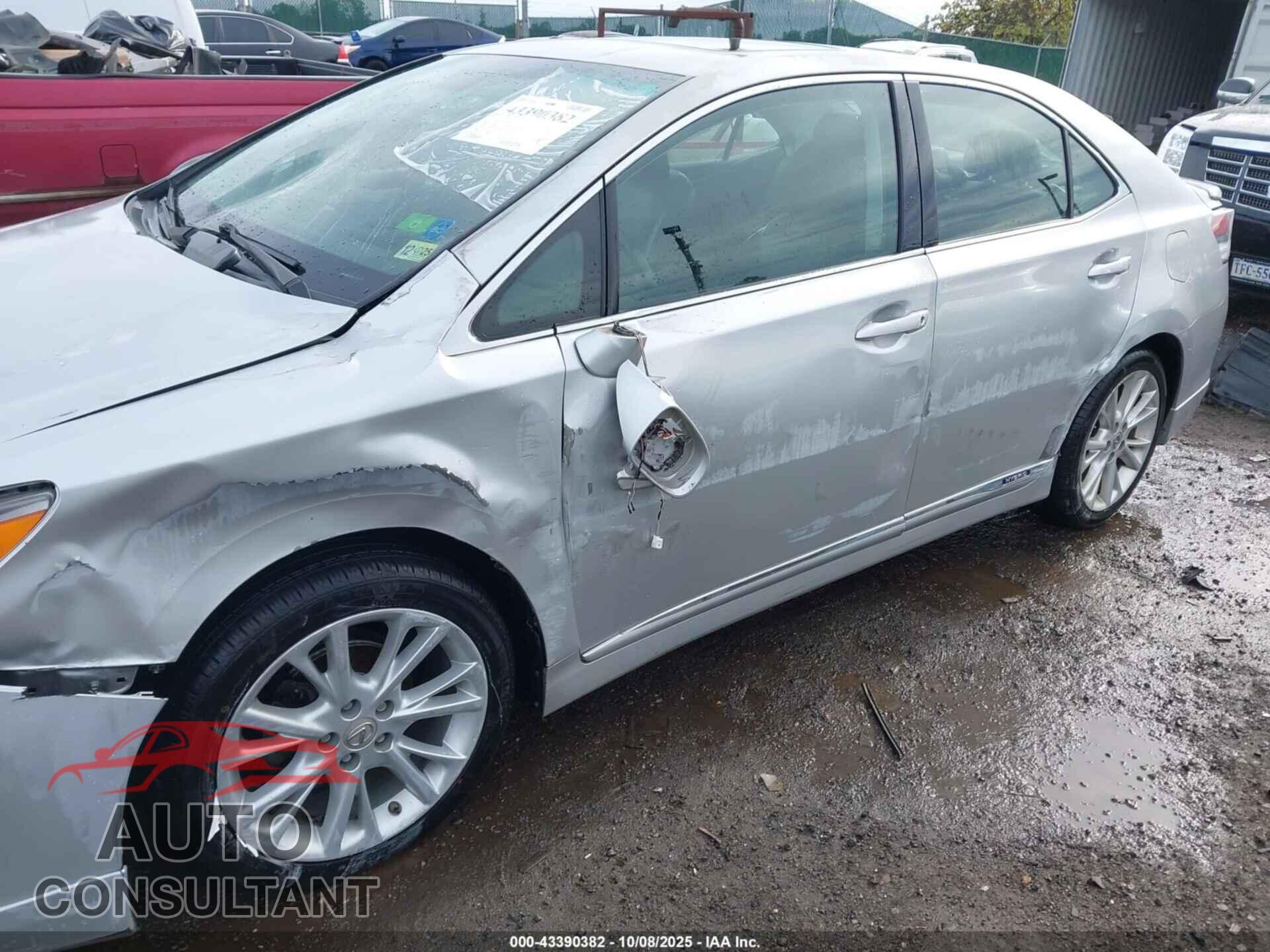LEXUS HS 250H 2011 - JTHBB1BA6B2046078