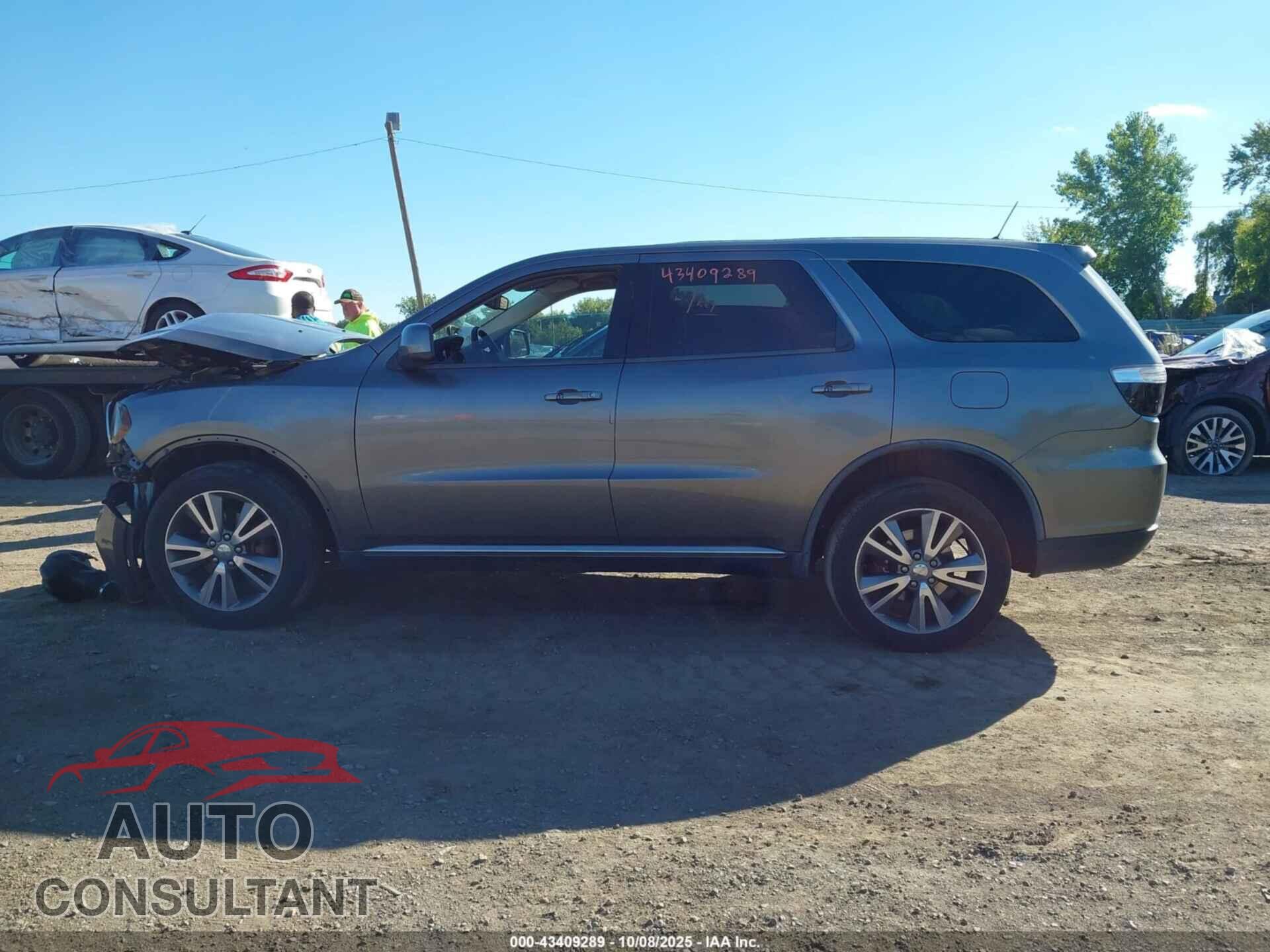 DODGE DURANGO 2012 - 1C4RDHAG9CC108884