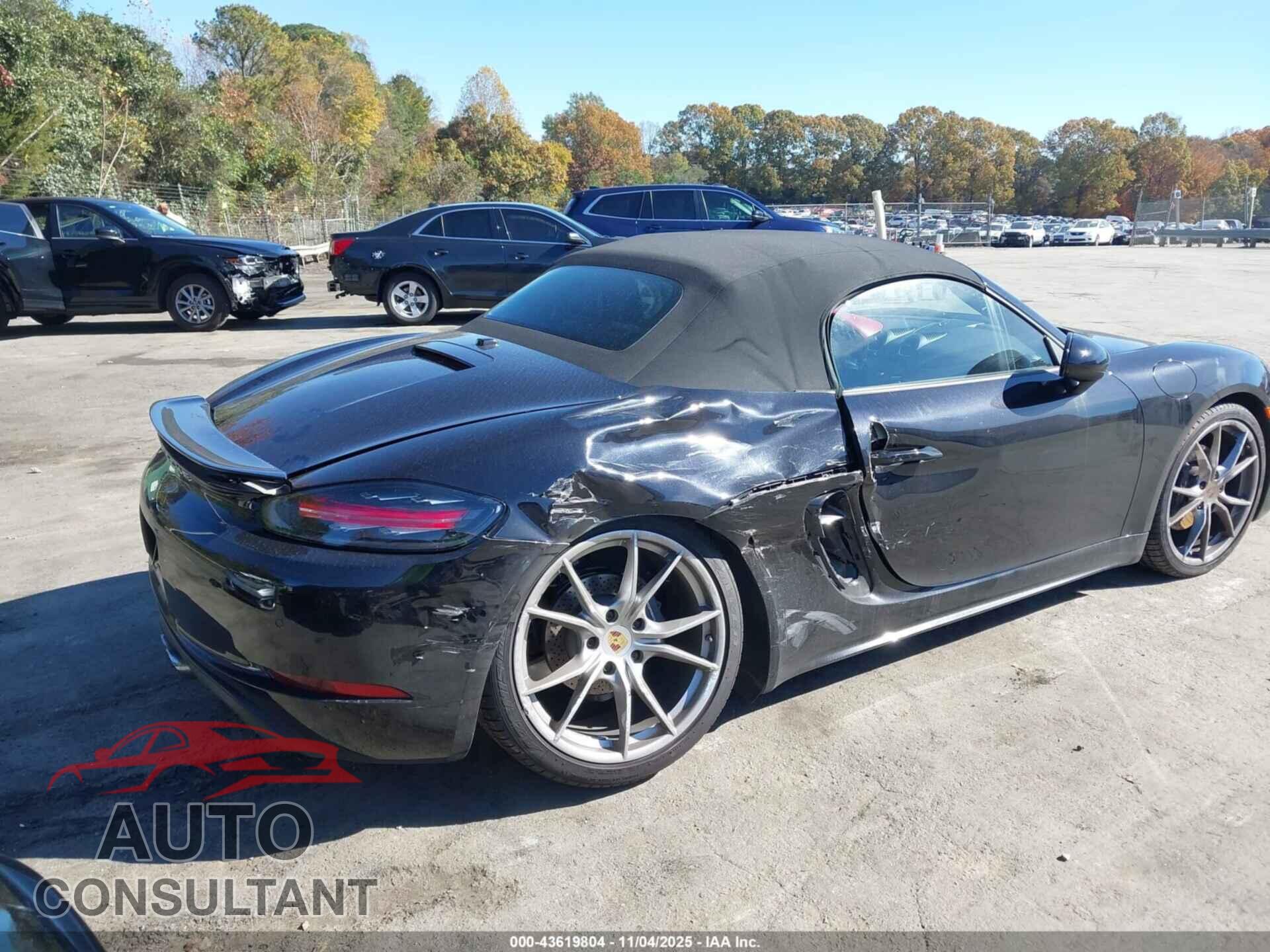 PORSCHE 718 BOXSTER 2017 - WP0CA2A87HS221816
