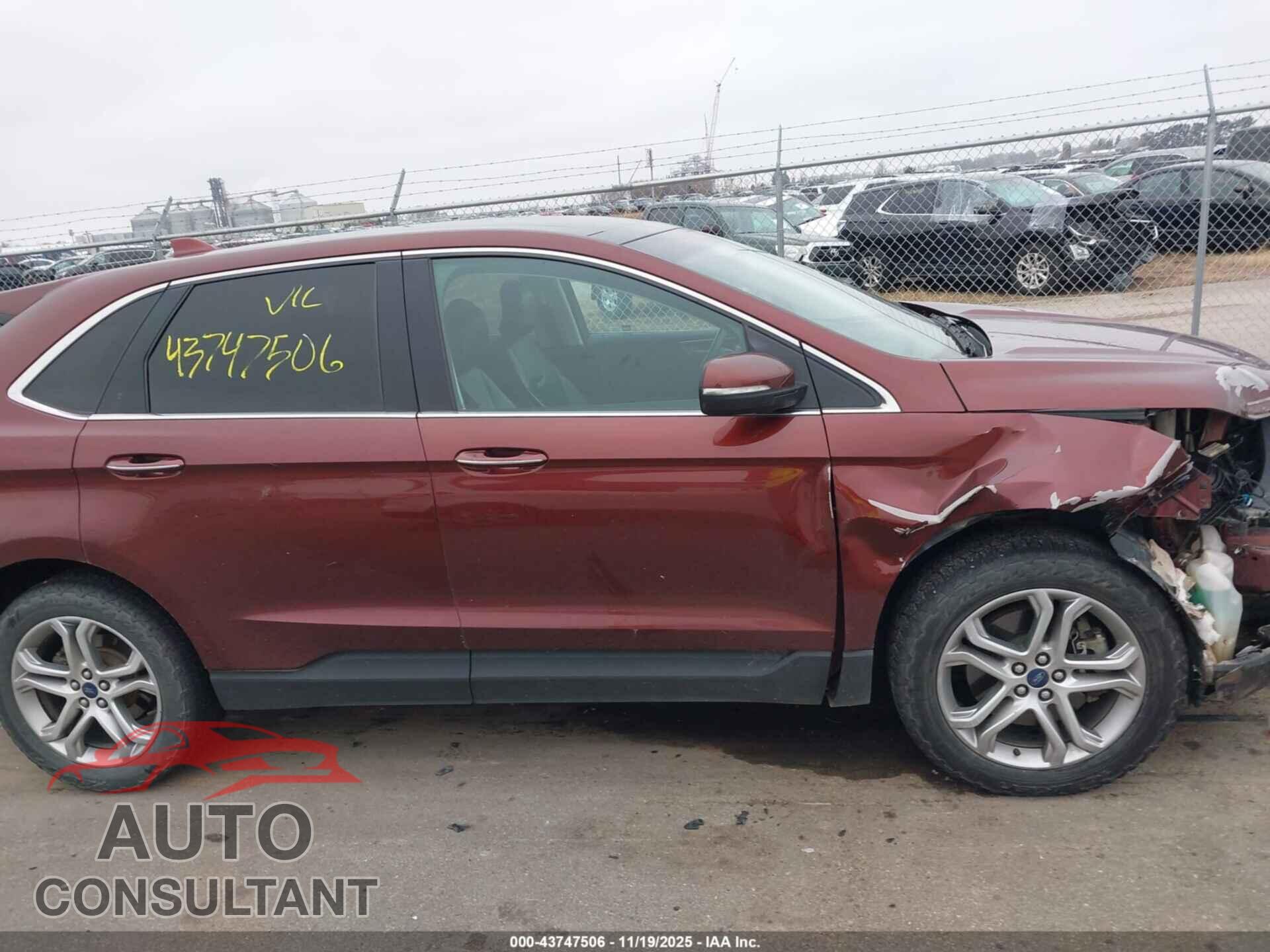 FORD EDGE 2015 - 2FMTK4K87FBB47632
