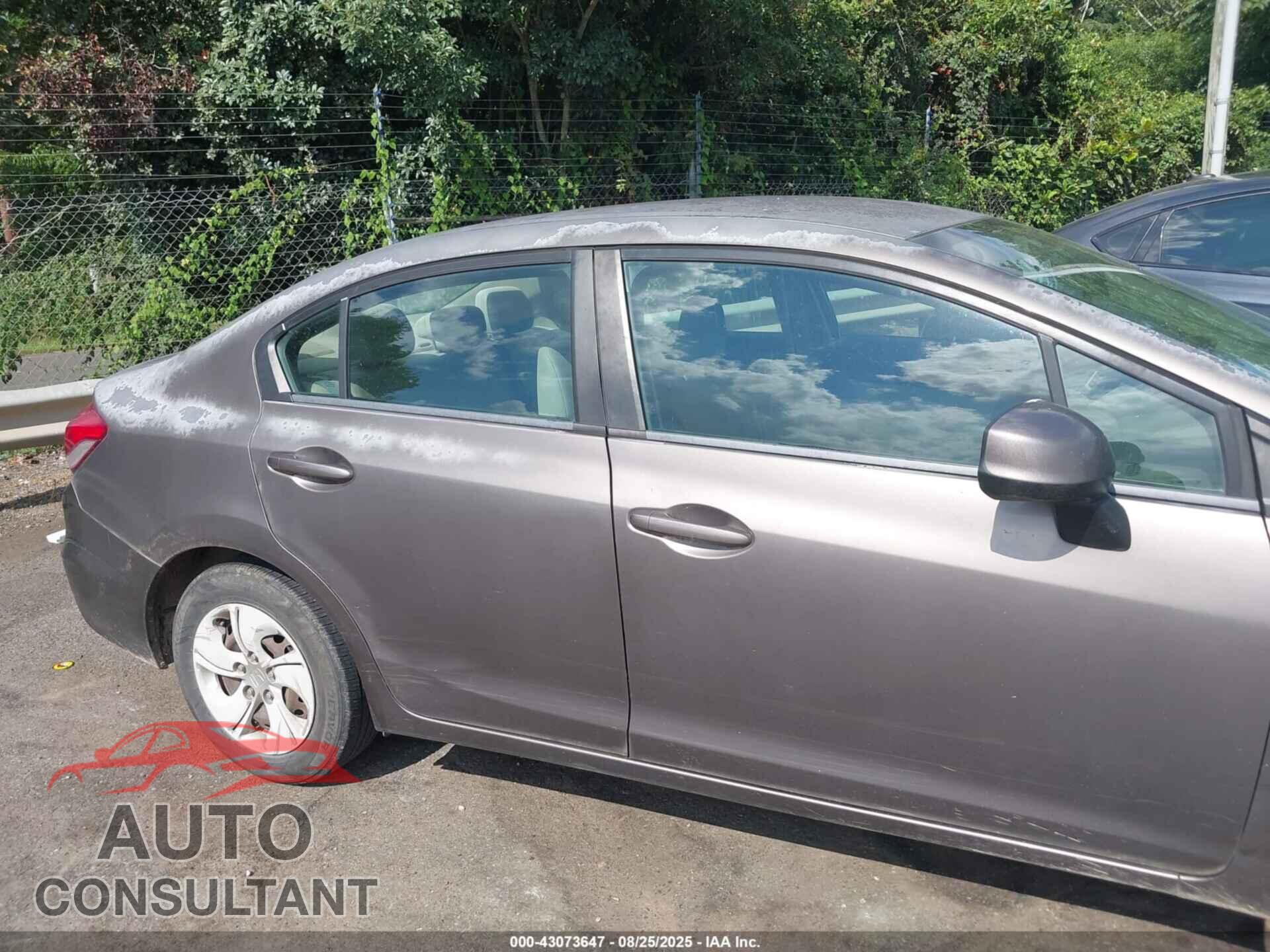 HONDA CIVIC 2013 - 2HGFB2F57DH502946