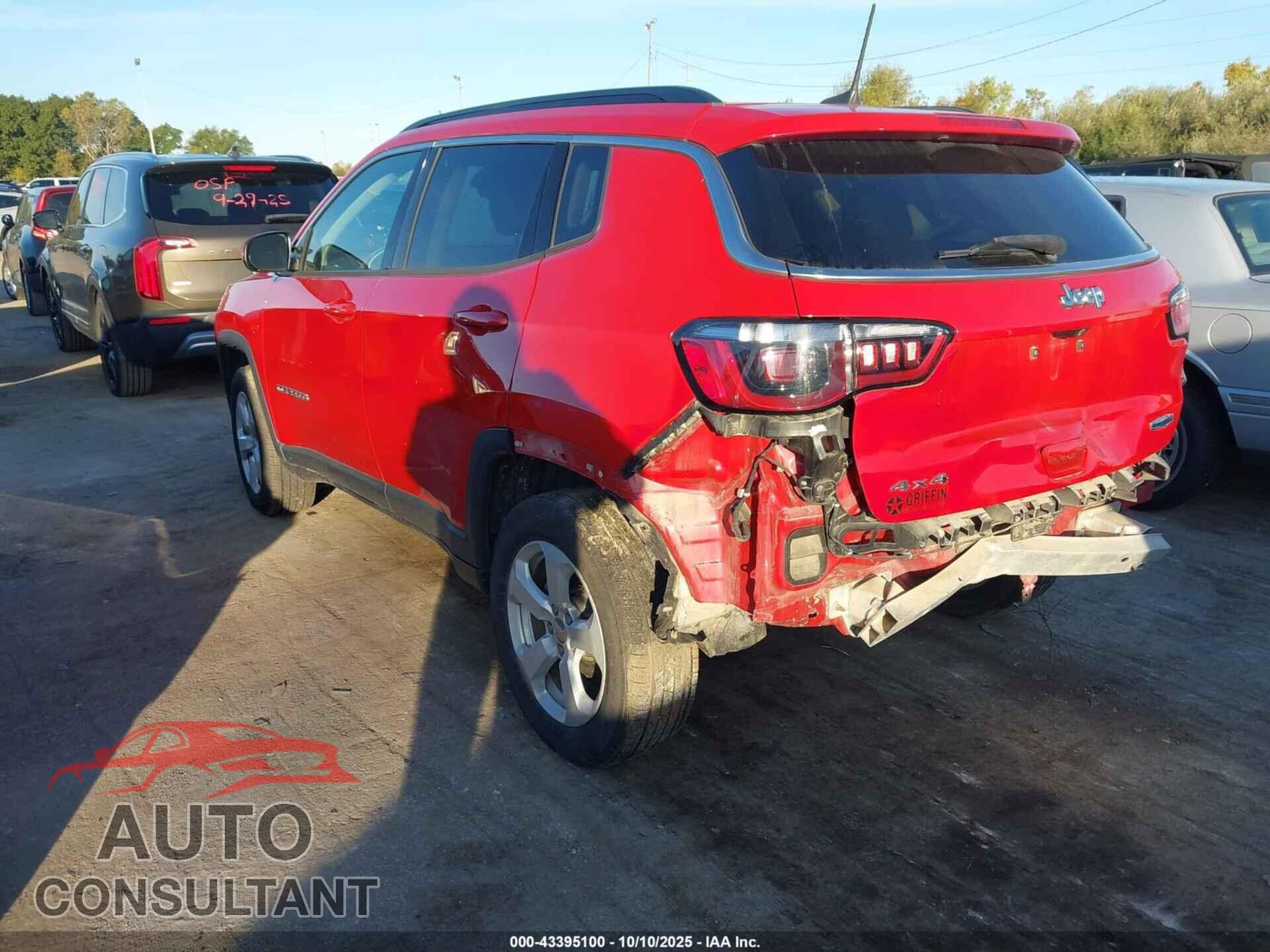 JEEP COMPASS 2020 - 3C4NJDBB6LT256594