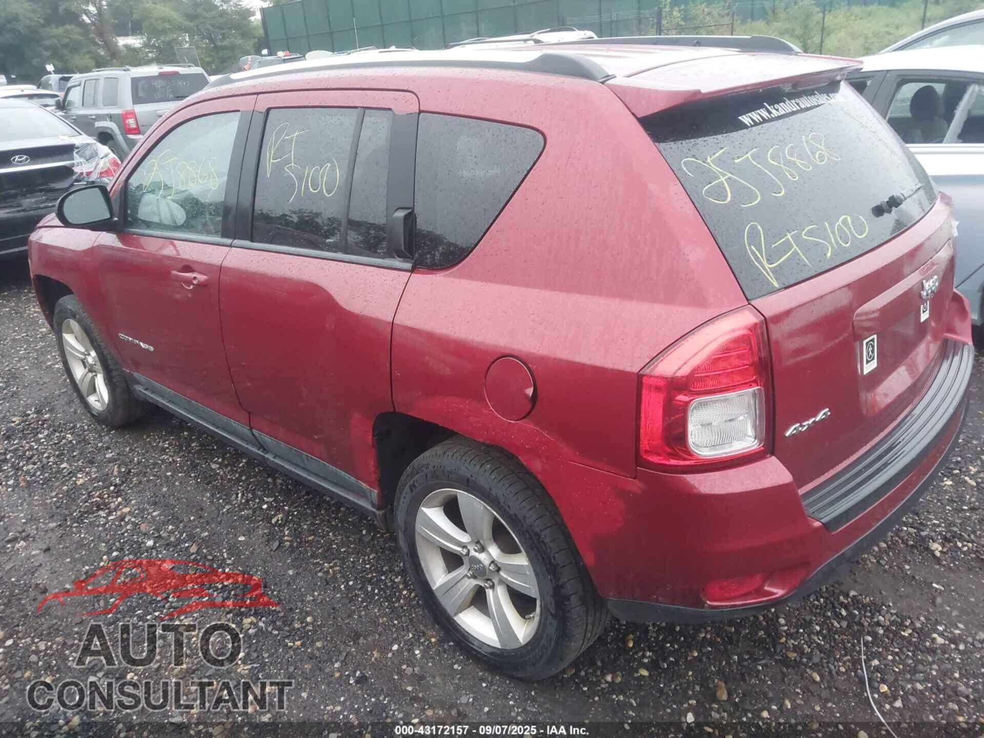 JEEP COMPASS 2011 - 1J4NF1FB0BD219016