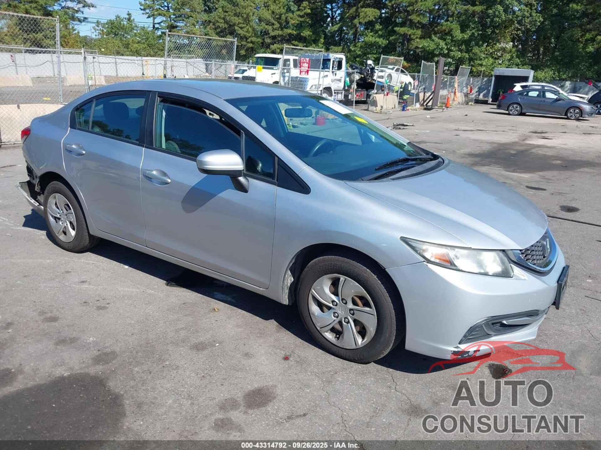 HONDA CIVIC 2015 - 19XFB2F53FE277633