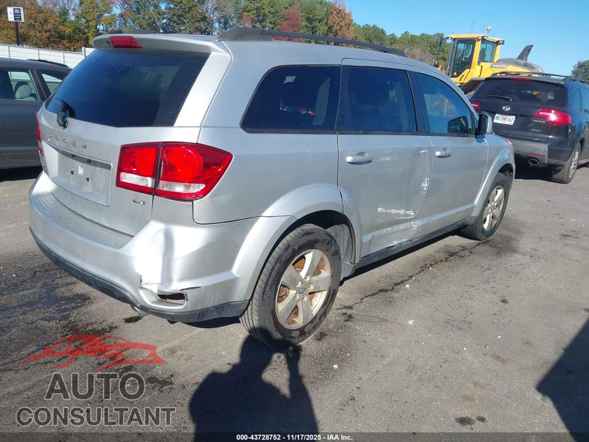 DODGE JOURNEY 2012 - 3C4PDCBG3CT390811