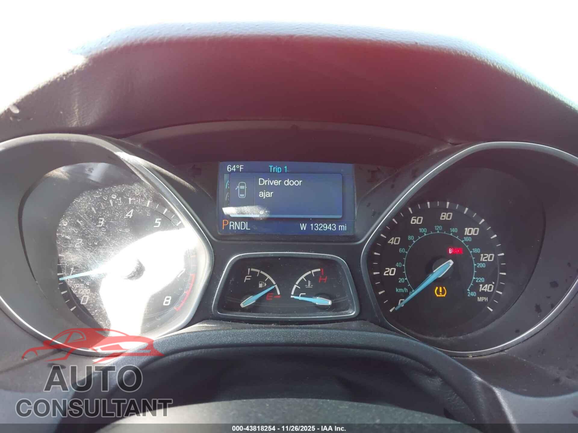 FORD FOCUS 2014 - 1FADP3F25EL341493