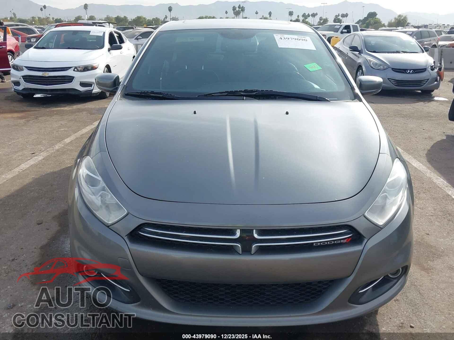 DODGE DART 2013 - 1C3CDFCH5DD181797