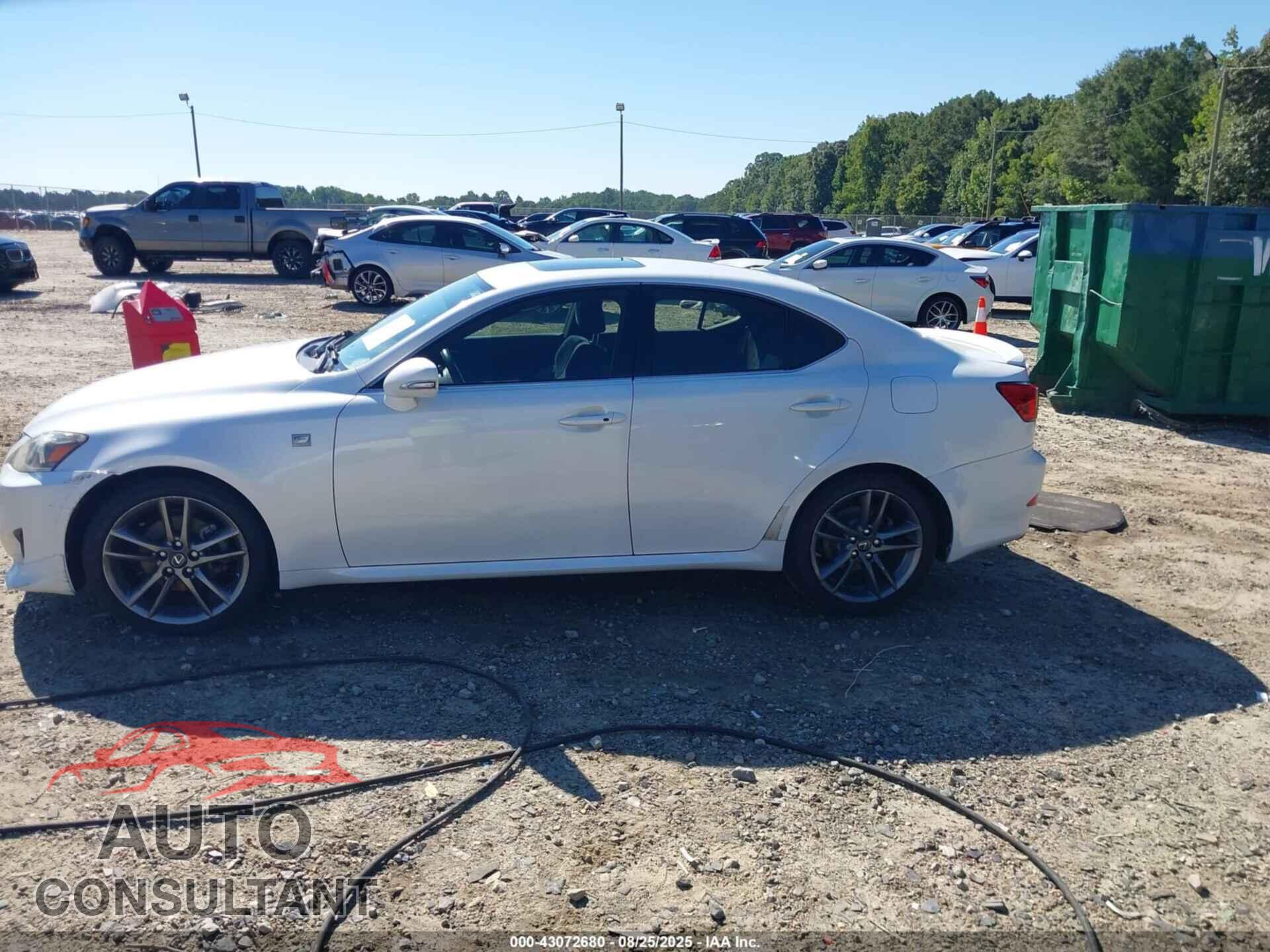 LEXUS IS 250 2012 - JTHBF5C22C5169105