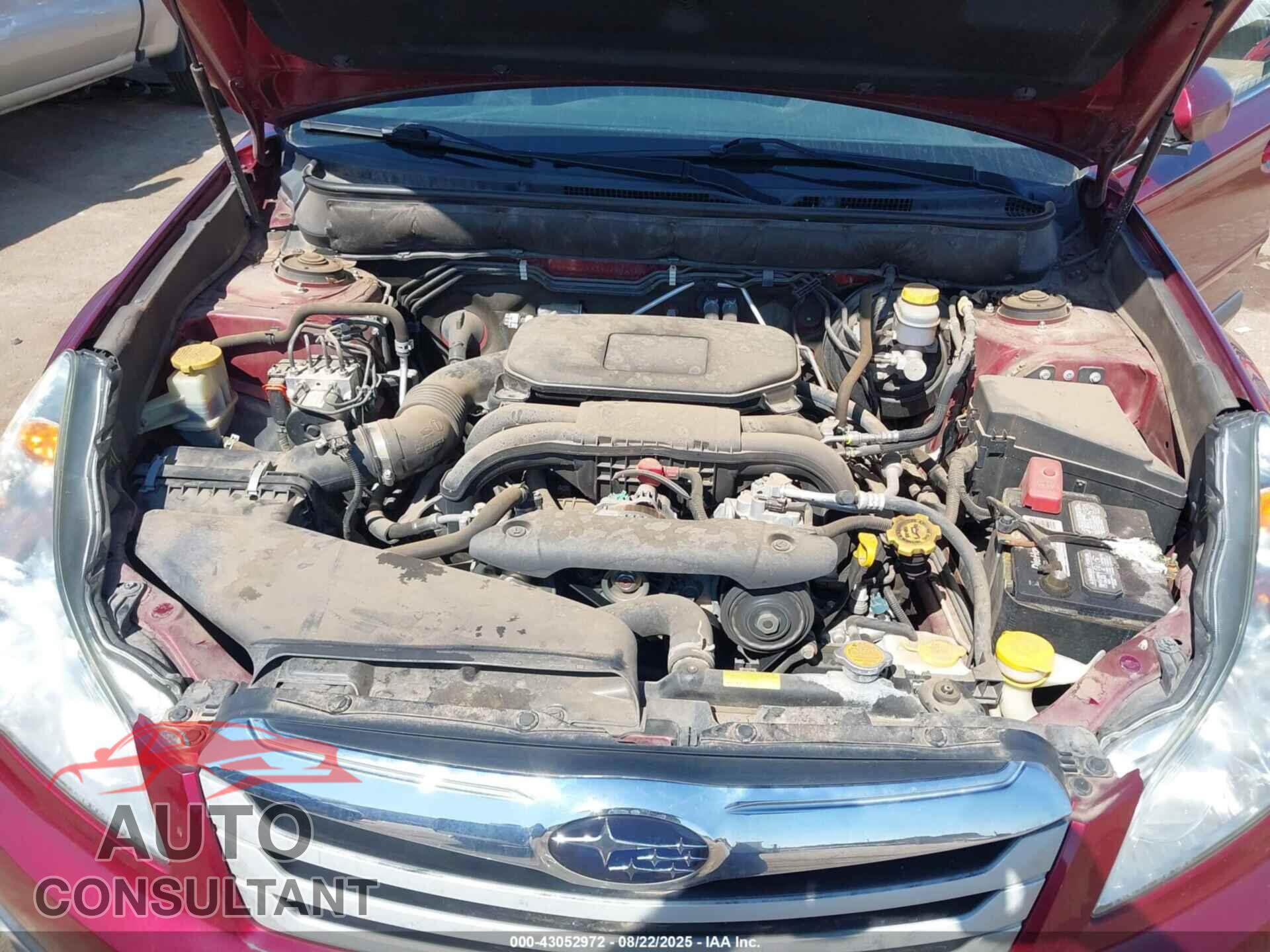 SUBARU OUTBACK 2012 - 4S4BRCCC8C3233046
