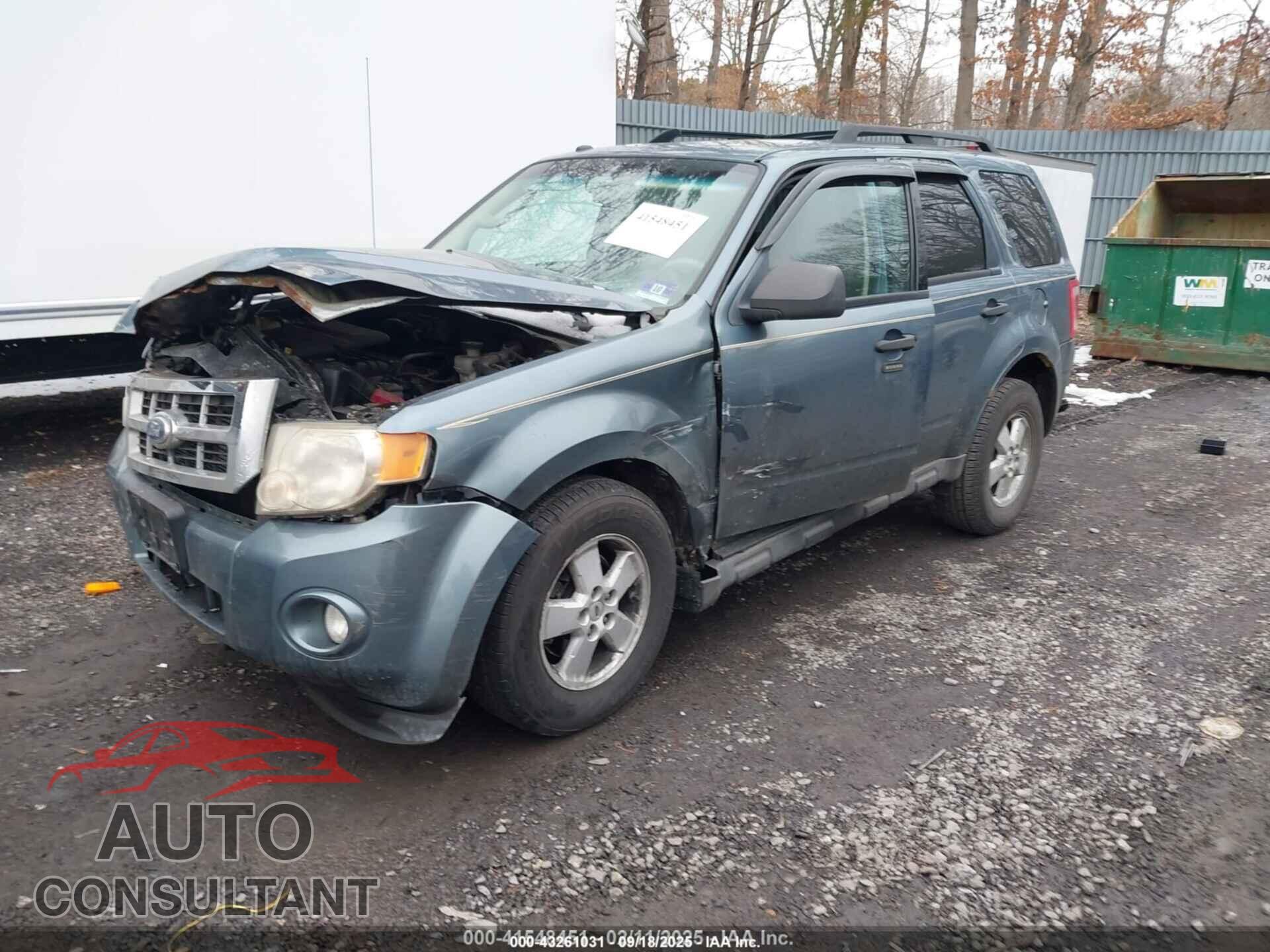 FORD ESCAPE 2010 - 1FMCU9DG2AKB65109