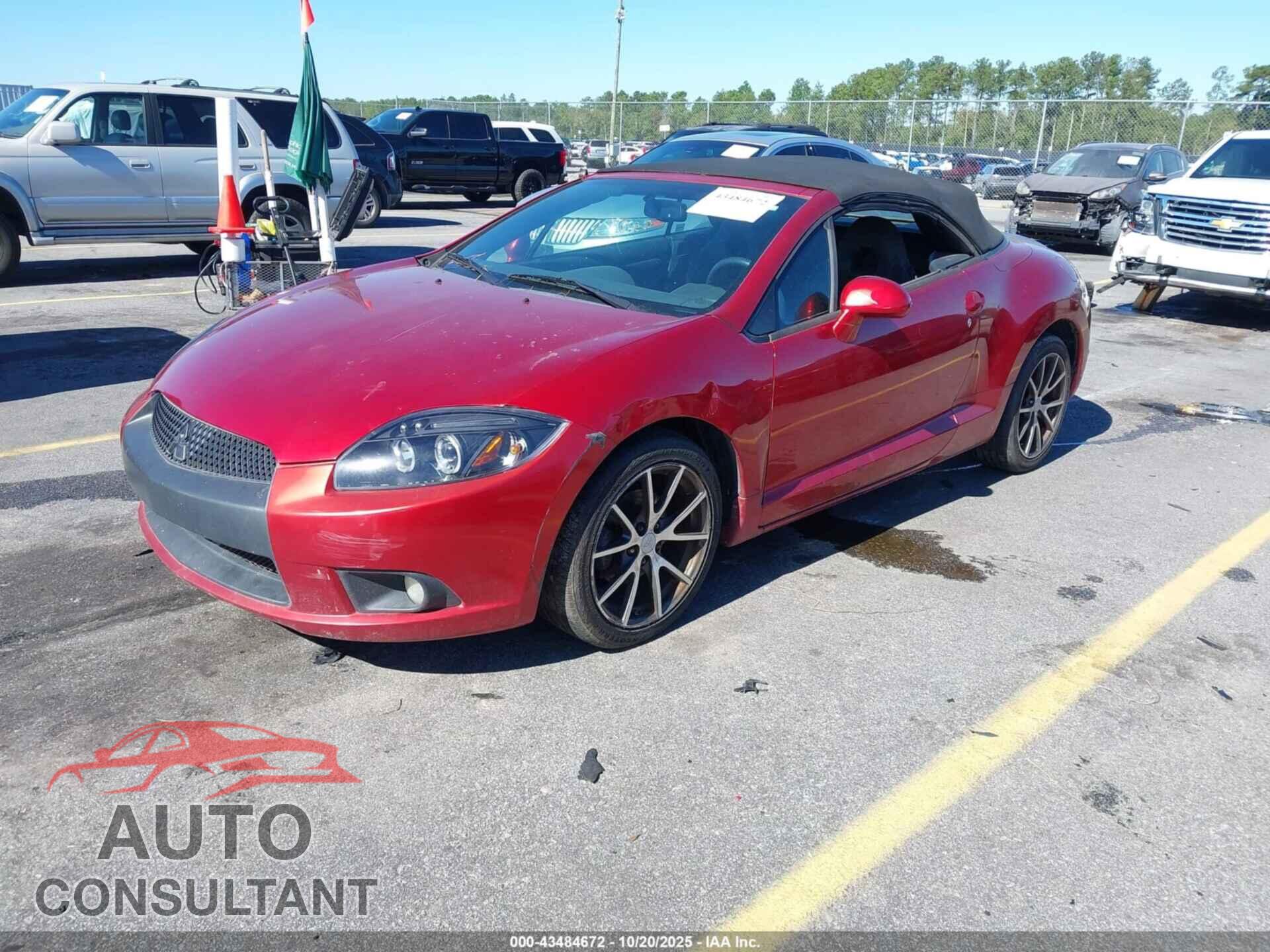 MITSUBISHI ECLIPSE SPYDER 2011 - 4A37L5EF9BE002008