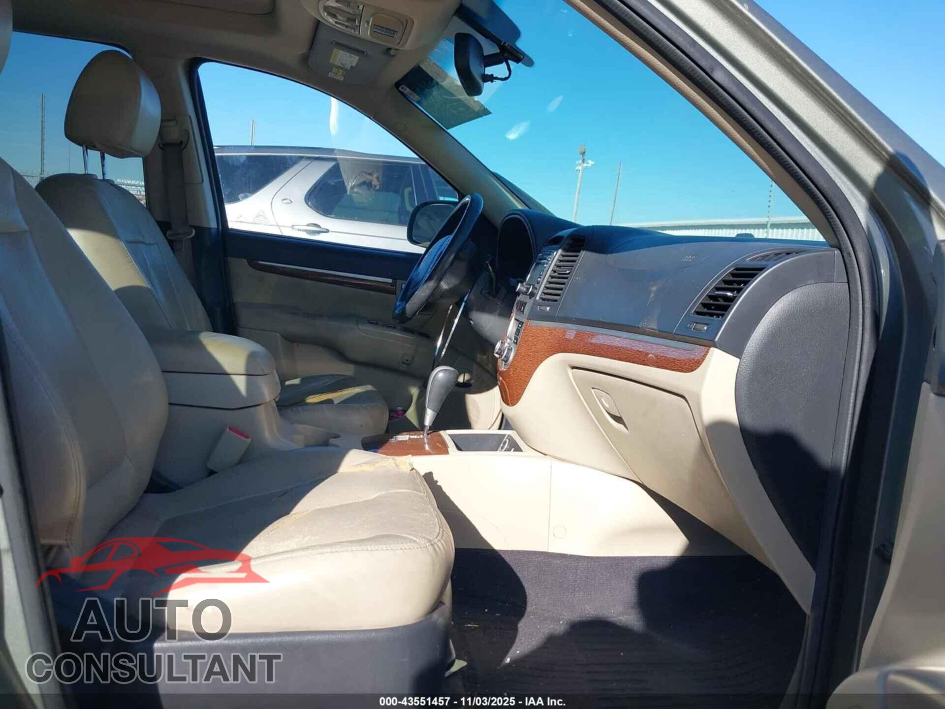 HYUNDAI SANTA FE 2009 - 5NMSH13E09H257378
