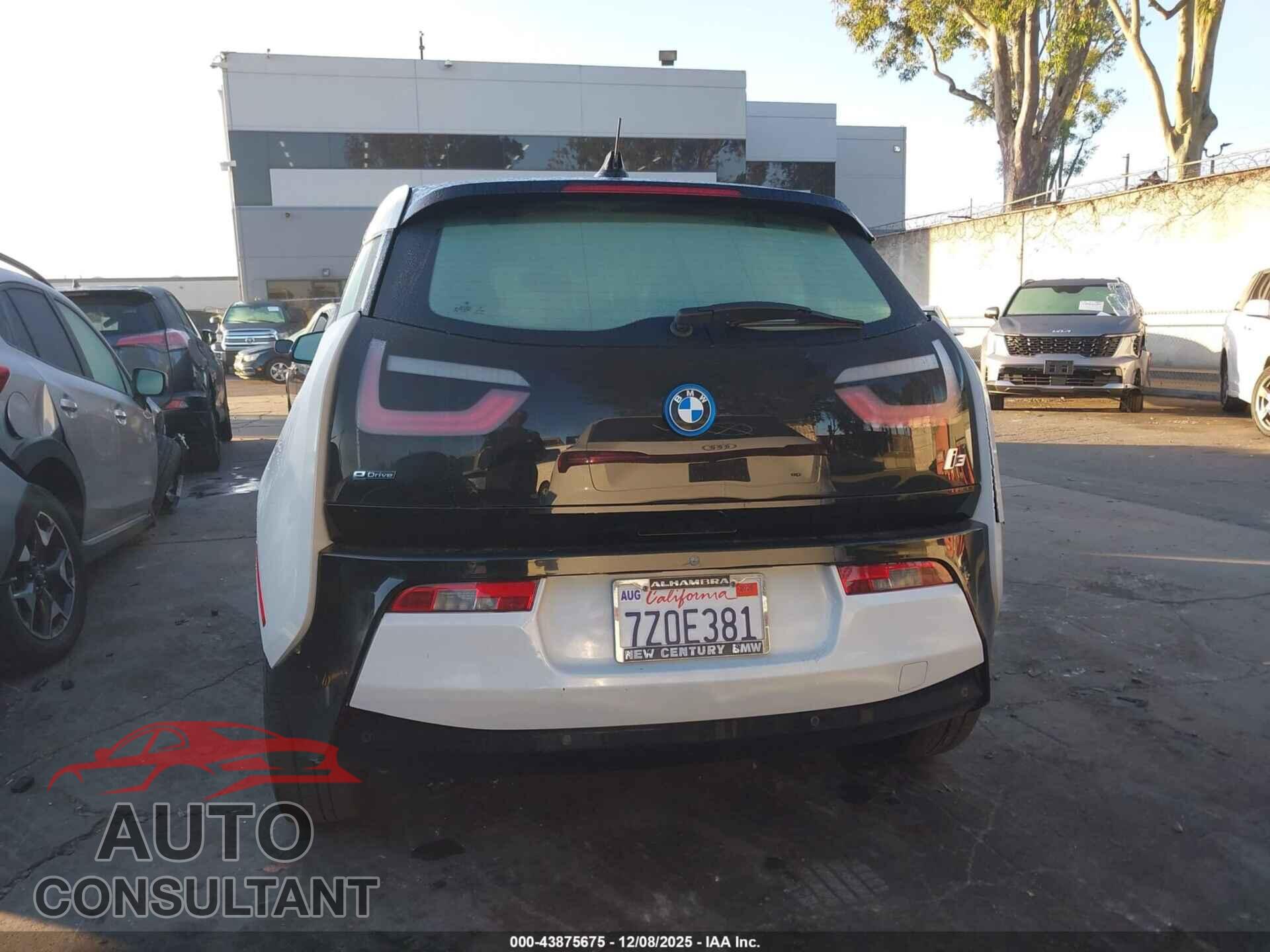 BMW I3 2017 - WBY1Z8C38HV893823