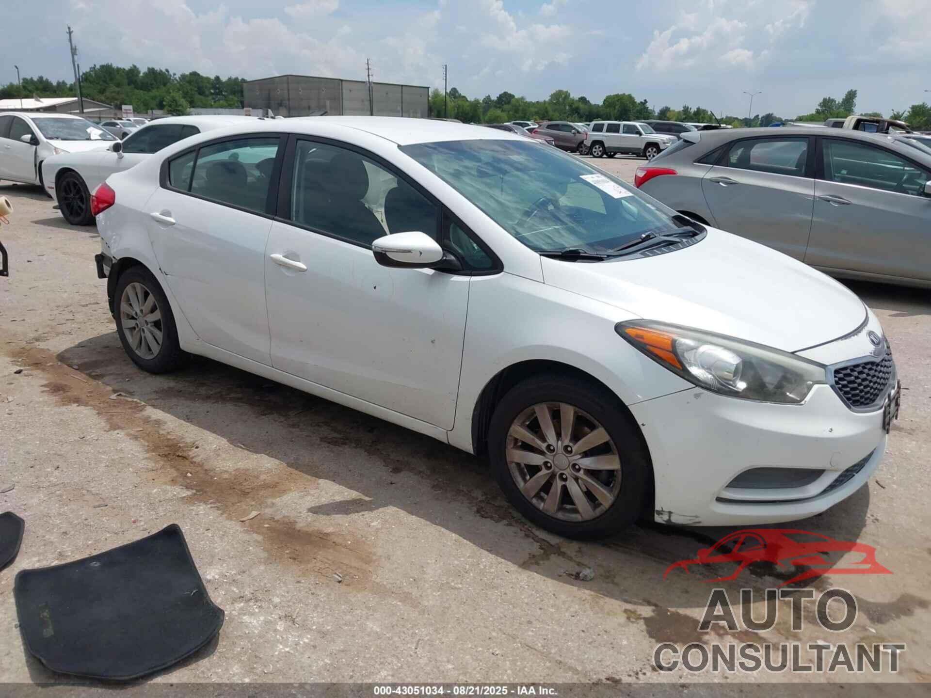 KIA FORTE 2015 - KNAFX4A60F5256860