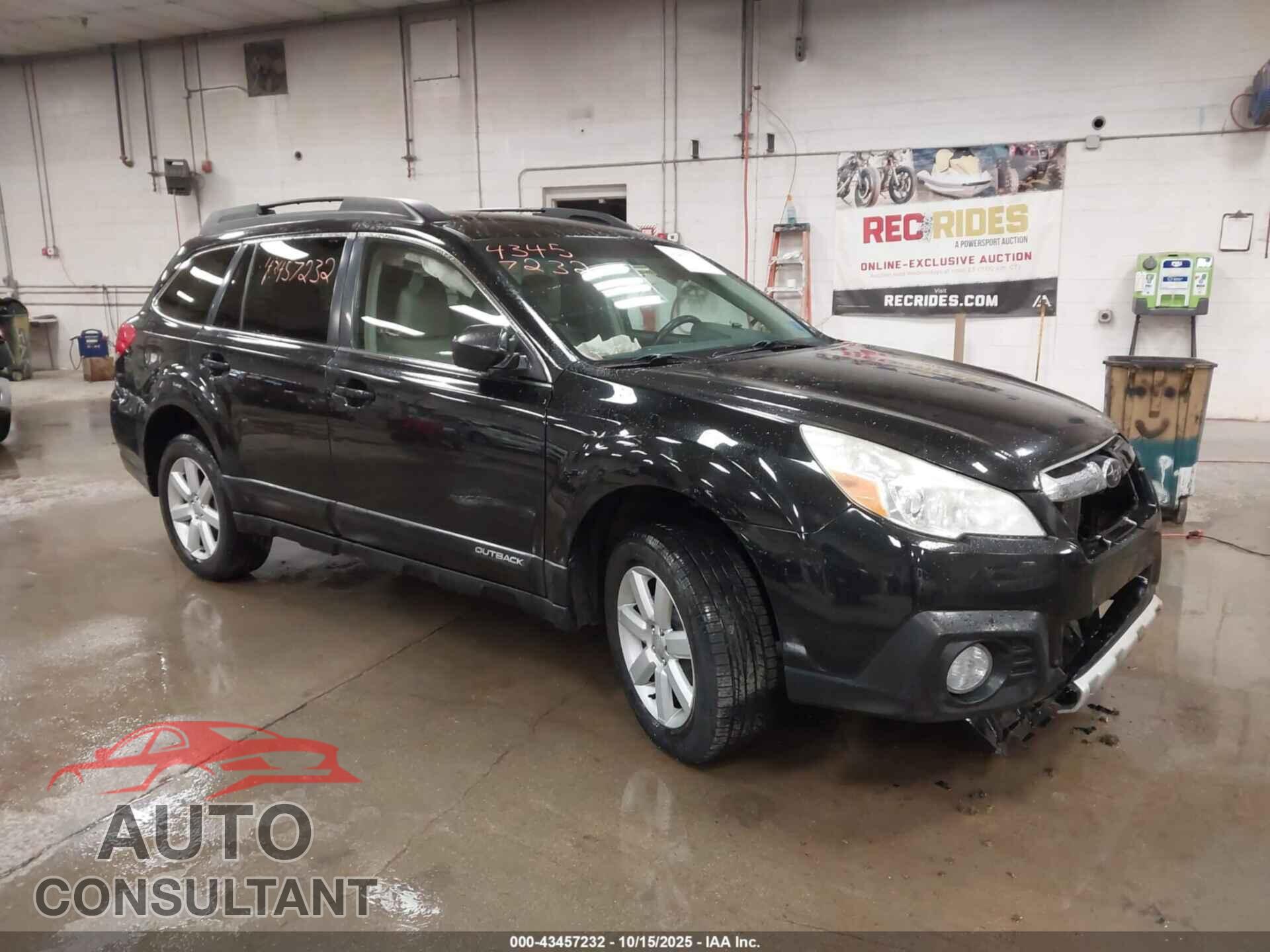 SUBARU OUTBACK 2014 - 4S4BRBKC8E3255224