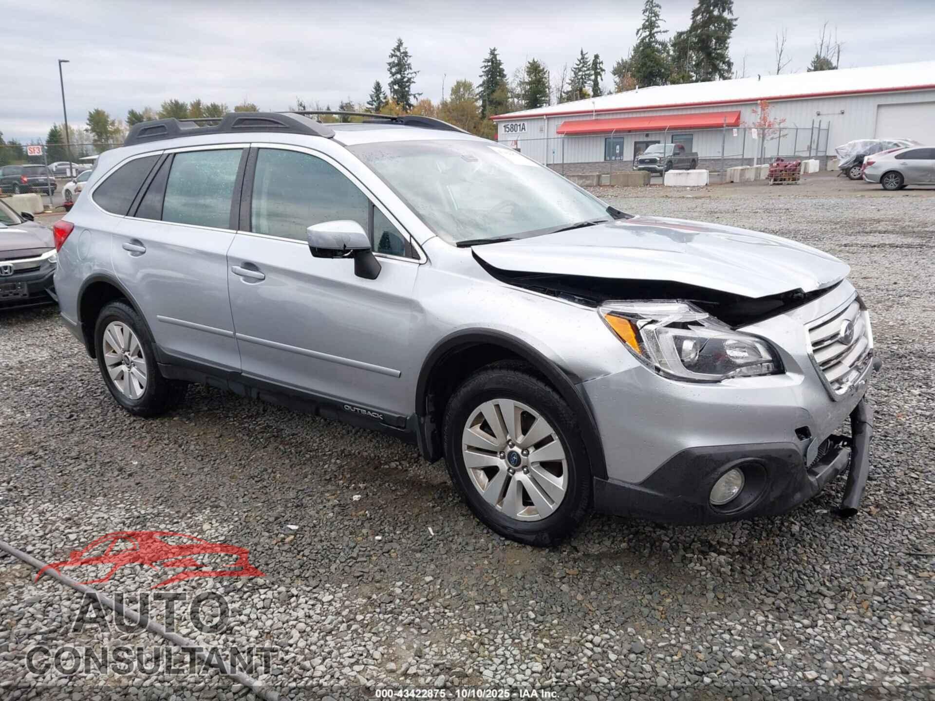 SUBARU OUTBACK 2016 - 4S4BSAEC1G3241310