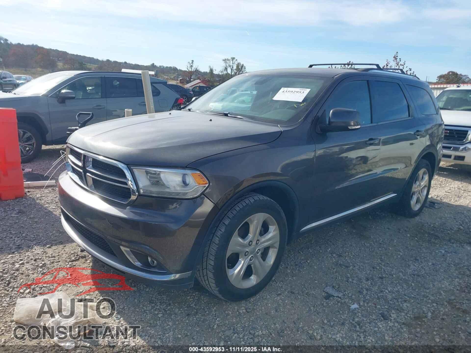 DODGE DURANGO 2014 - 1C4RDHDG7EC592164