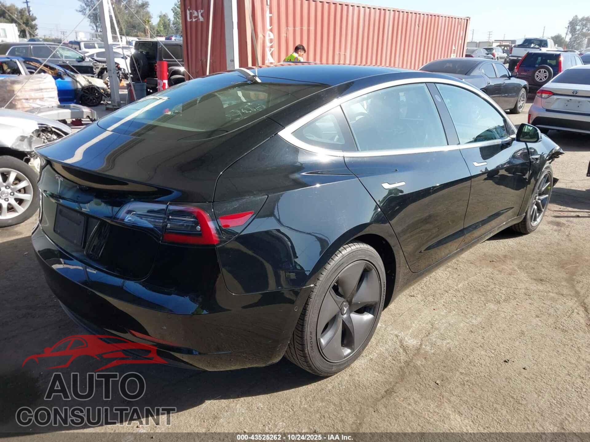 TESLA MODEL 3 2019 - 5YJ3E1EA3KF316809