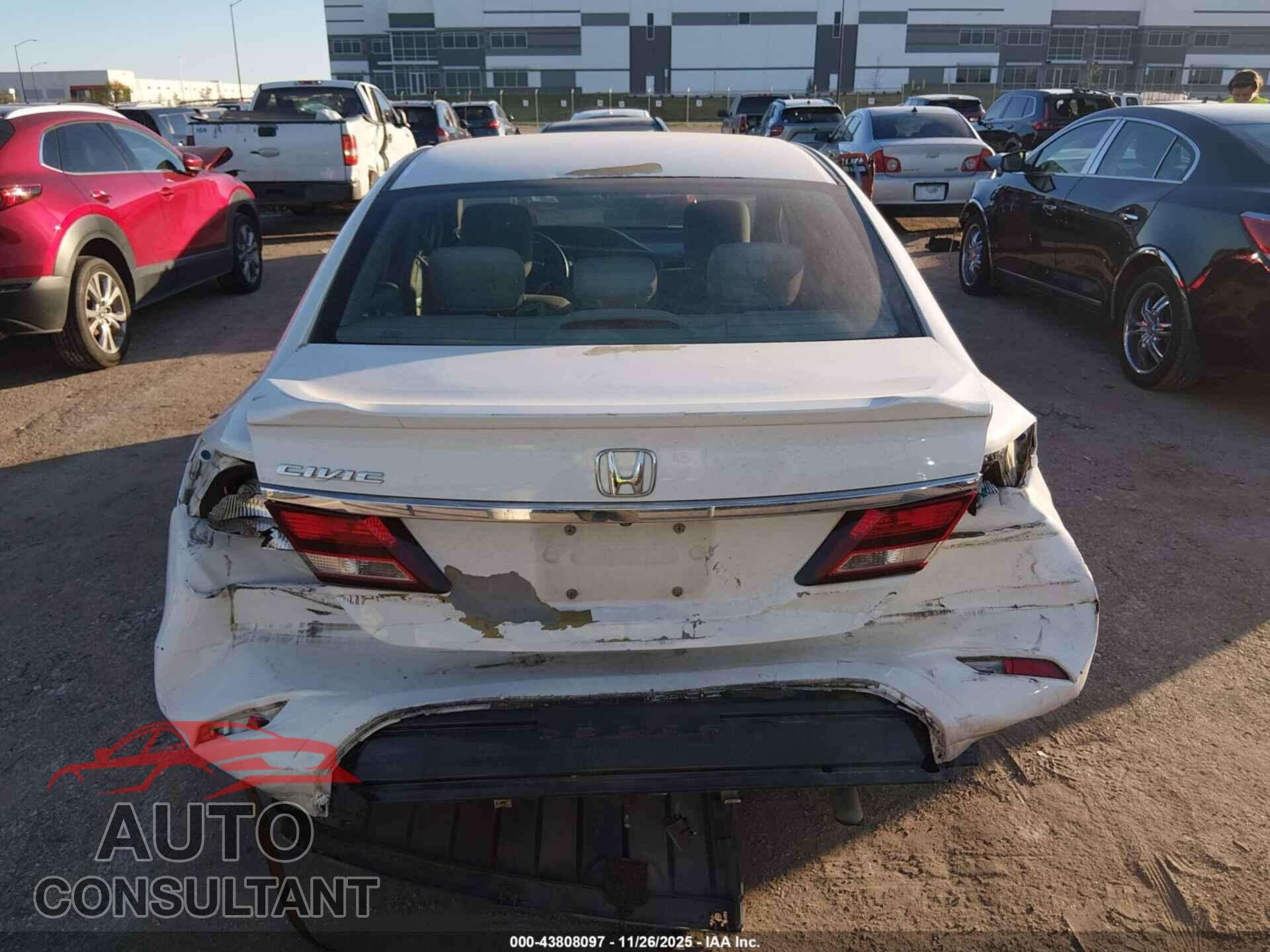 HONDA CIVIC 2014 - 2HGFB2F89EH526841