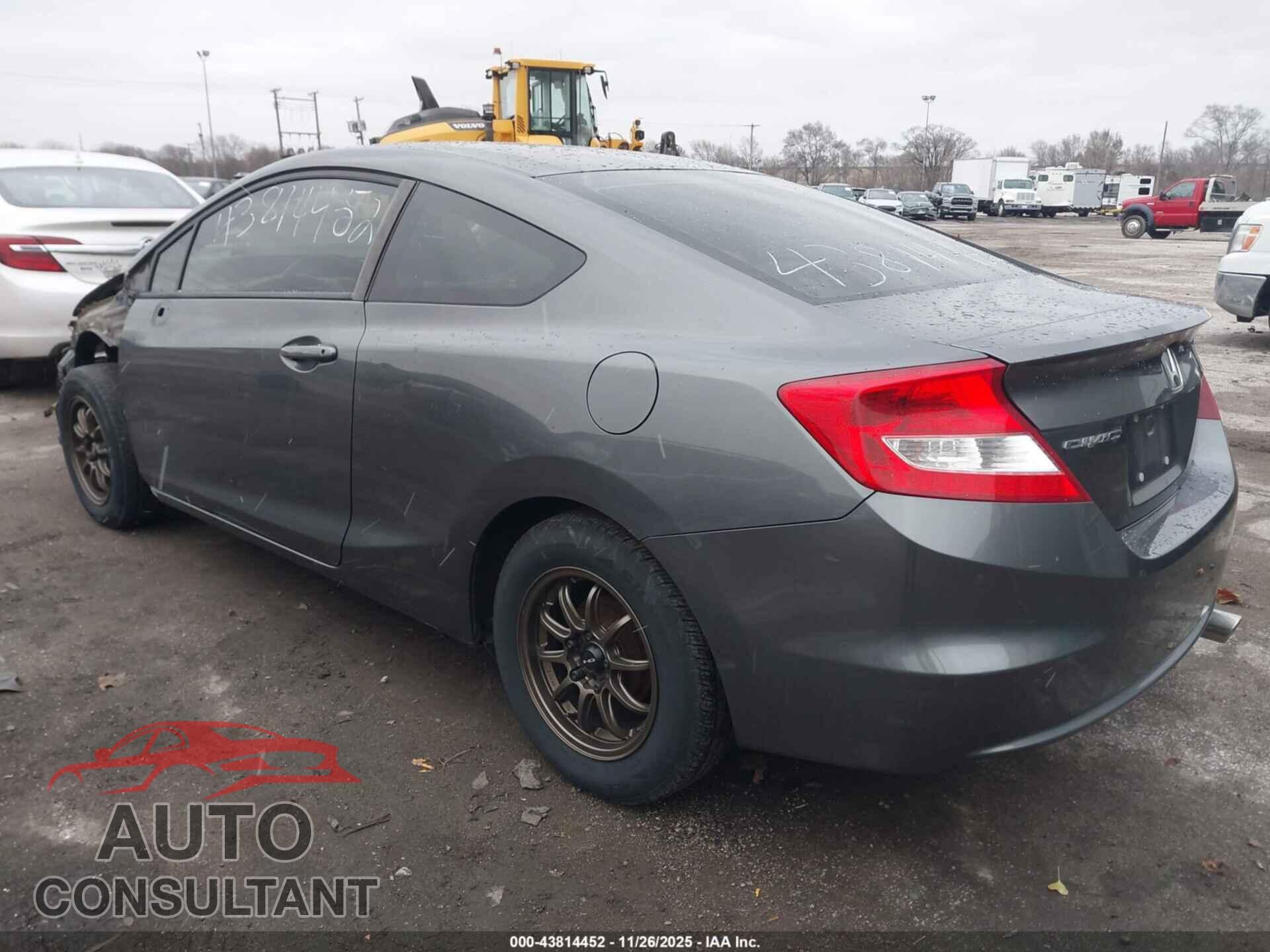HONDA CIVIC 2012 - 2HGFG3A5XCH548428