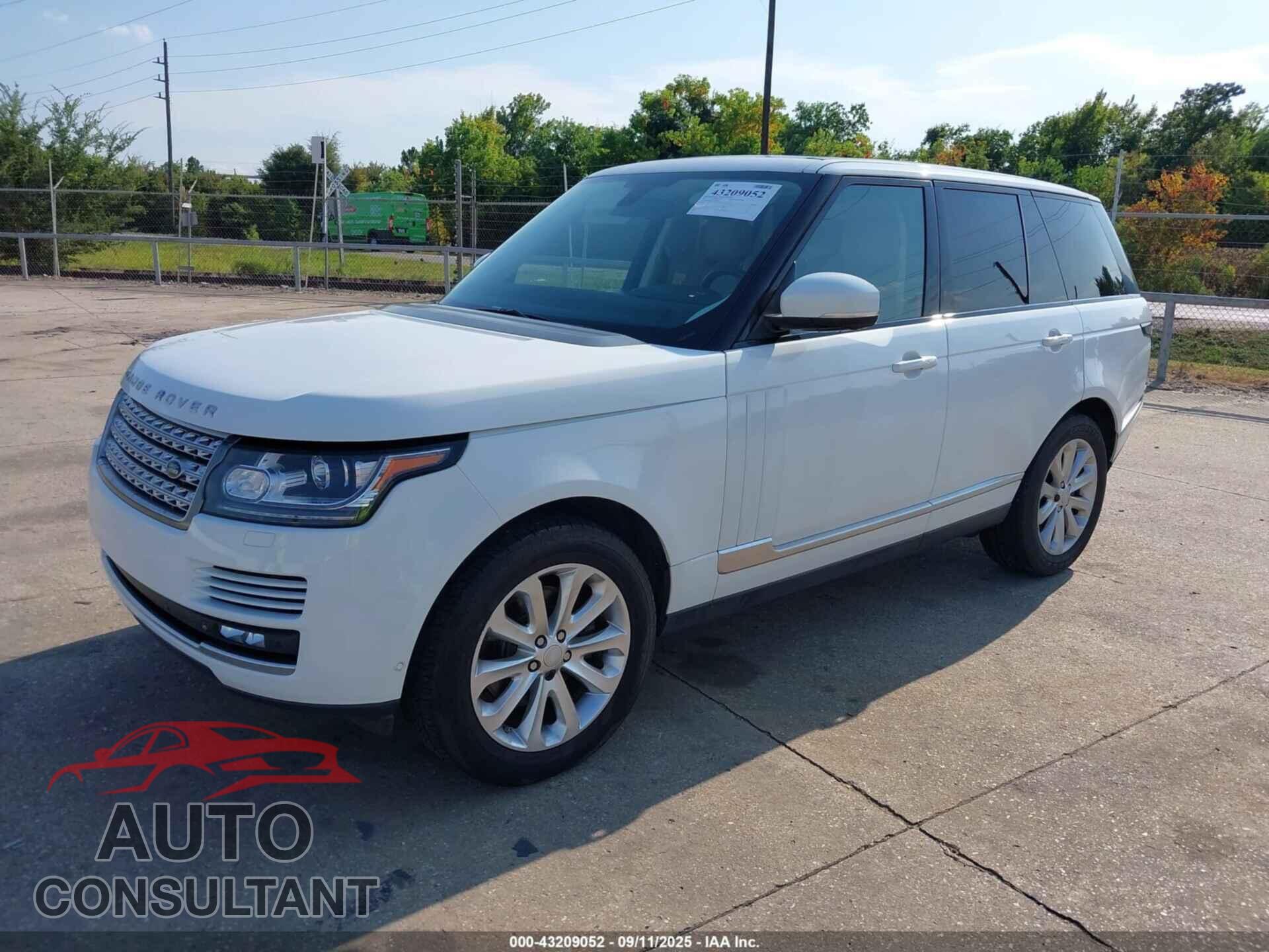 LAND ROVER RANGE ROVER 2015 - SALGS2VF5FA222708