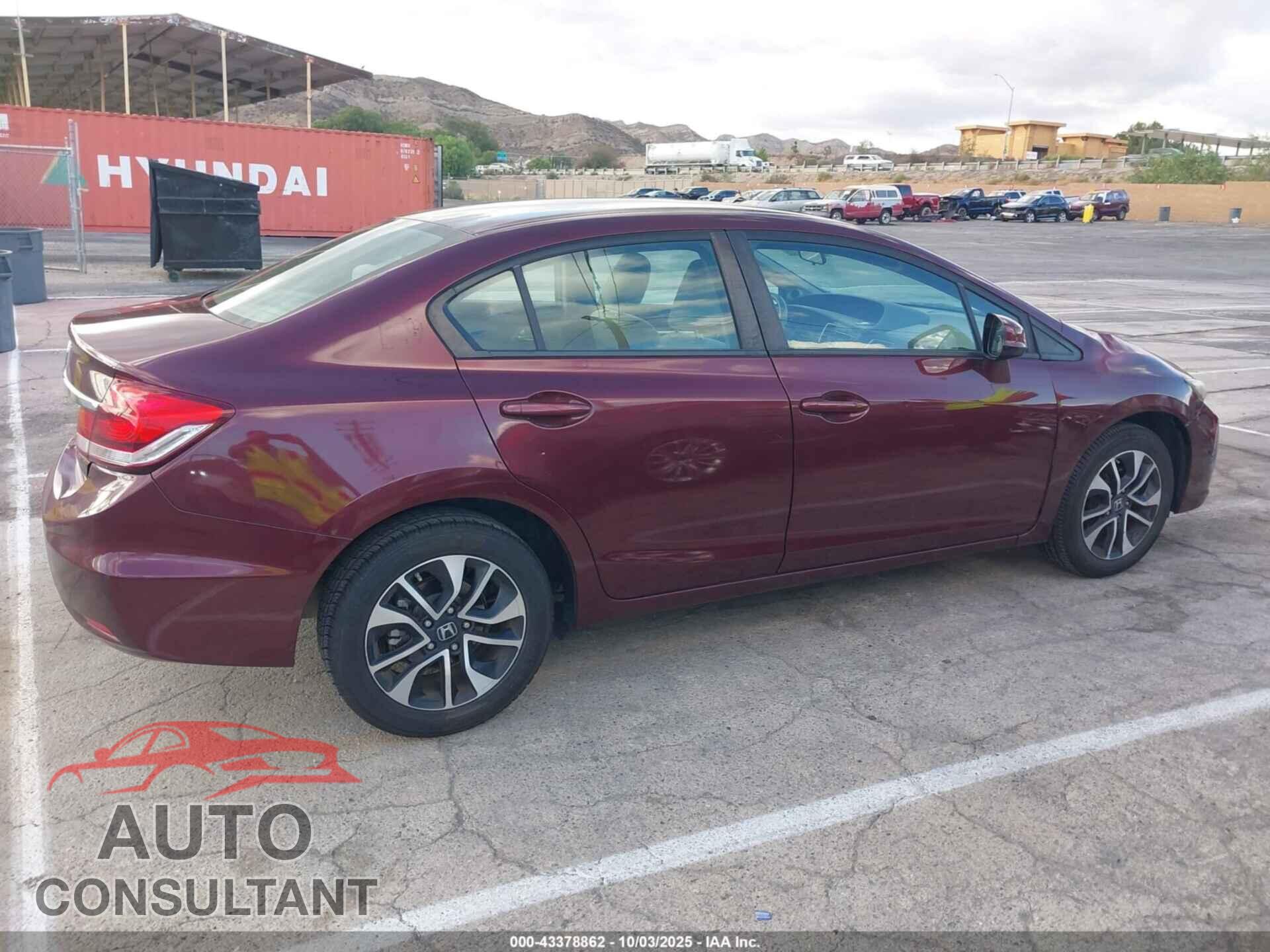 HONDA CIVIC 2013 - 19XFB2F8XDE000985