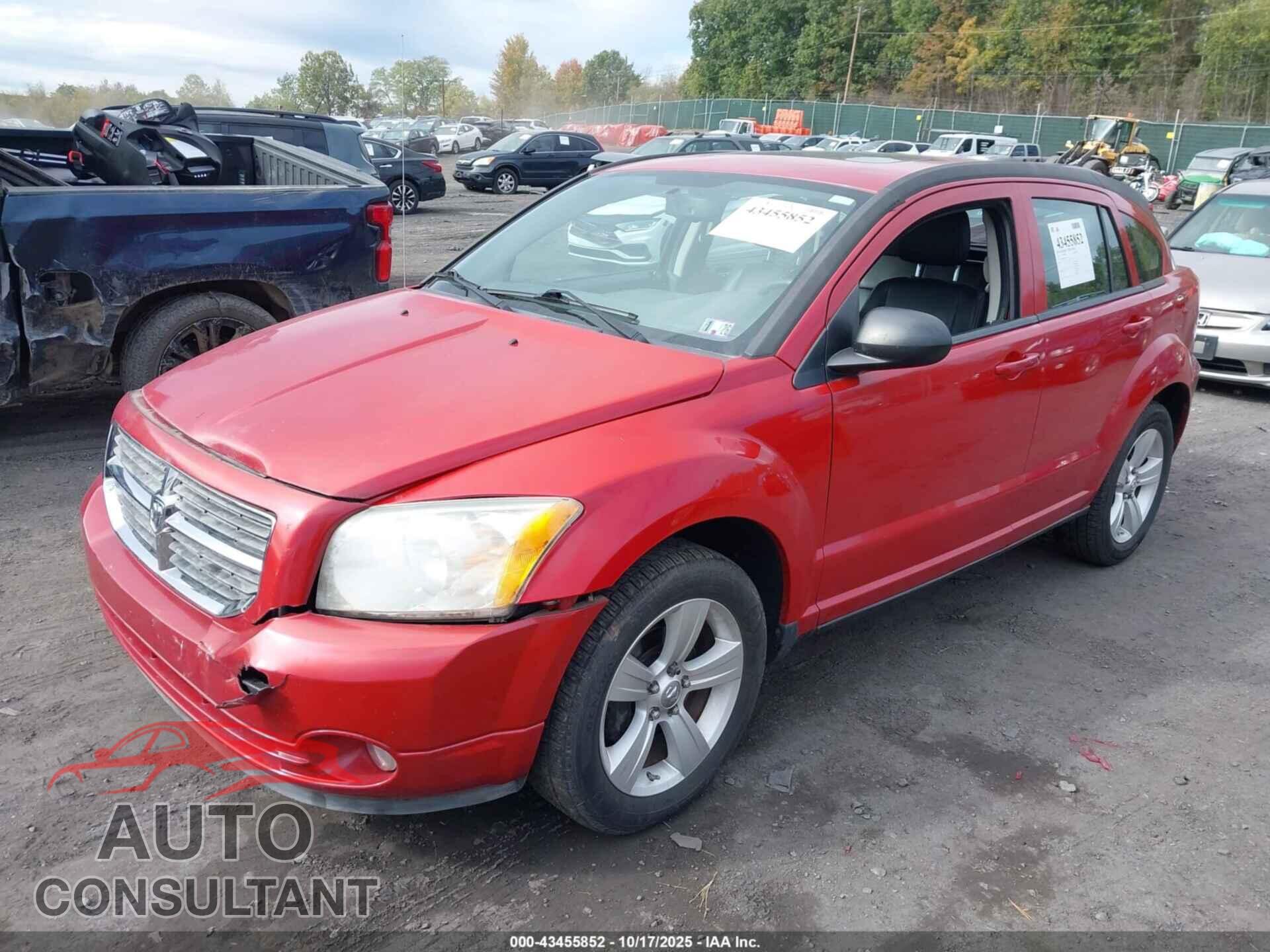 DODGE CALIBER 2011 - 1B3CB9HB6BD130041