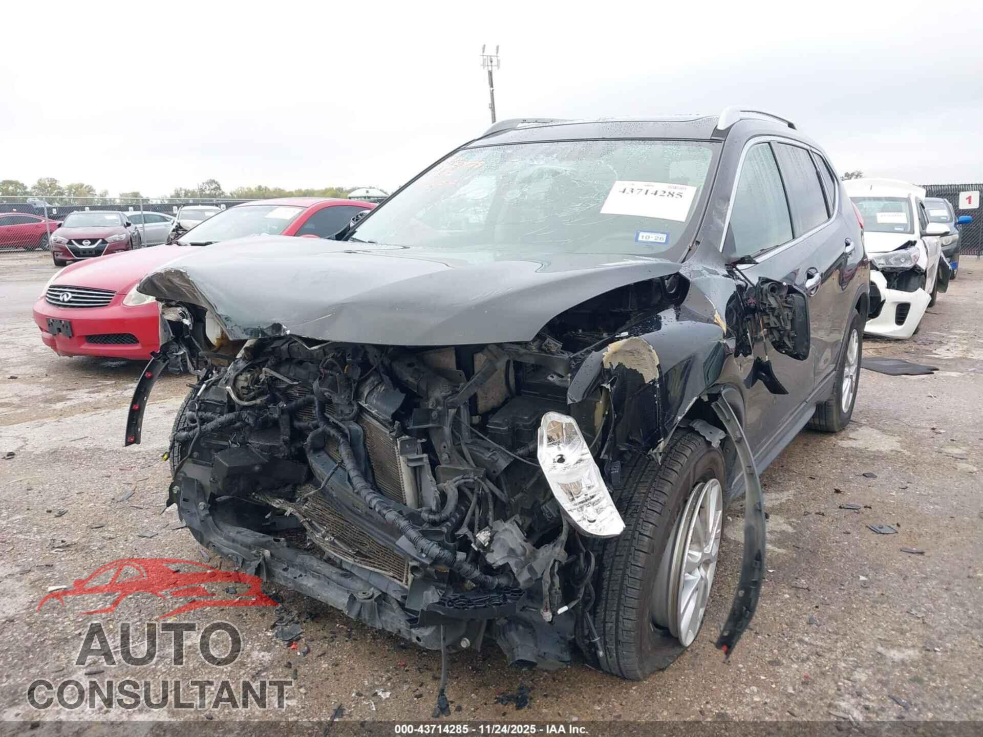 NISSAN ROGUE 2017 - 5N1AT2MVXHC733658