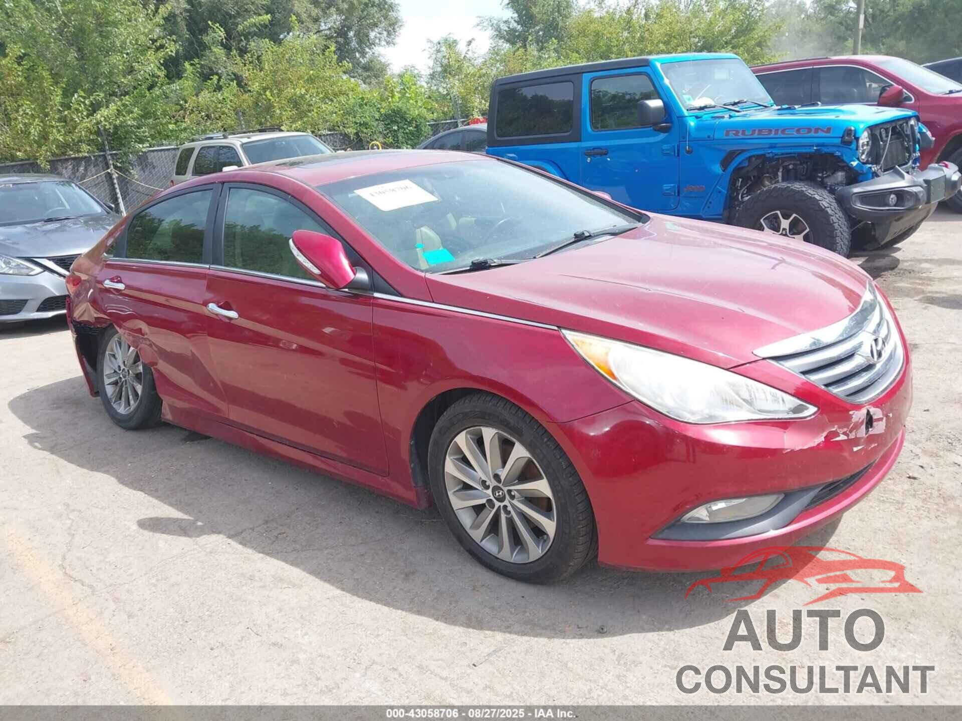 HYUNDAI SONATA 2014 - 5NPEC4AC2EH877547