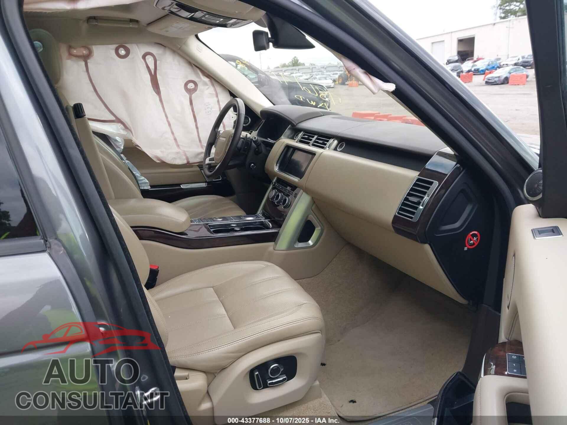 LAND ROVER RANGE ROVER 2016 - SALGS2VF3GA274548