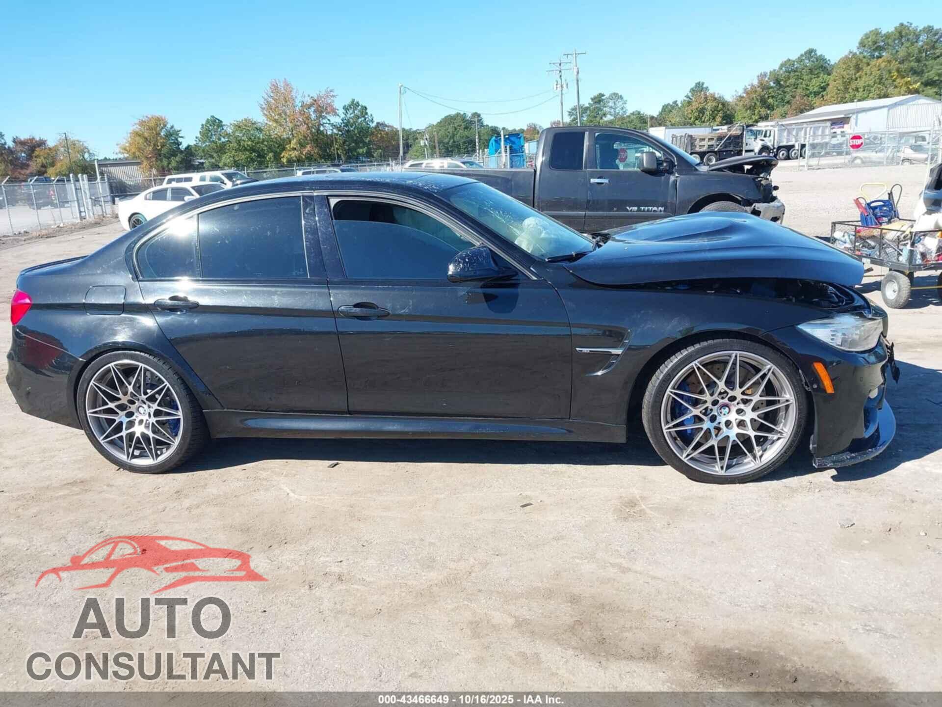BMW M3 2017 - WBS8M9C50H5G83413