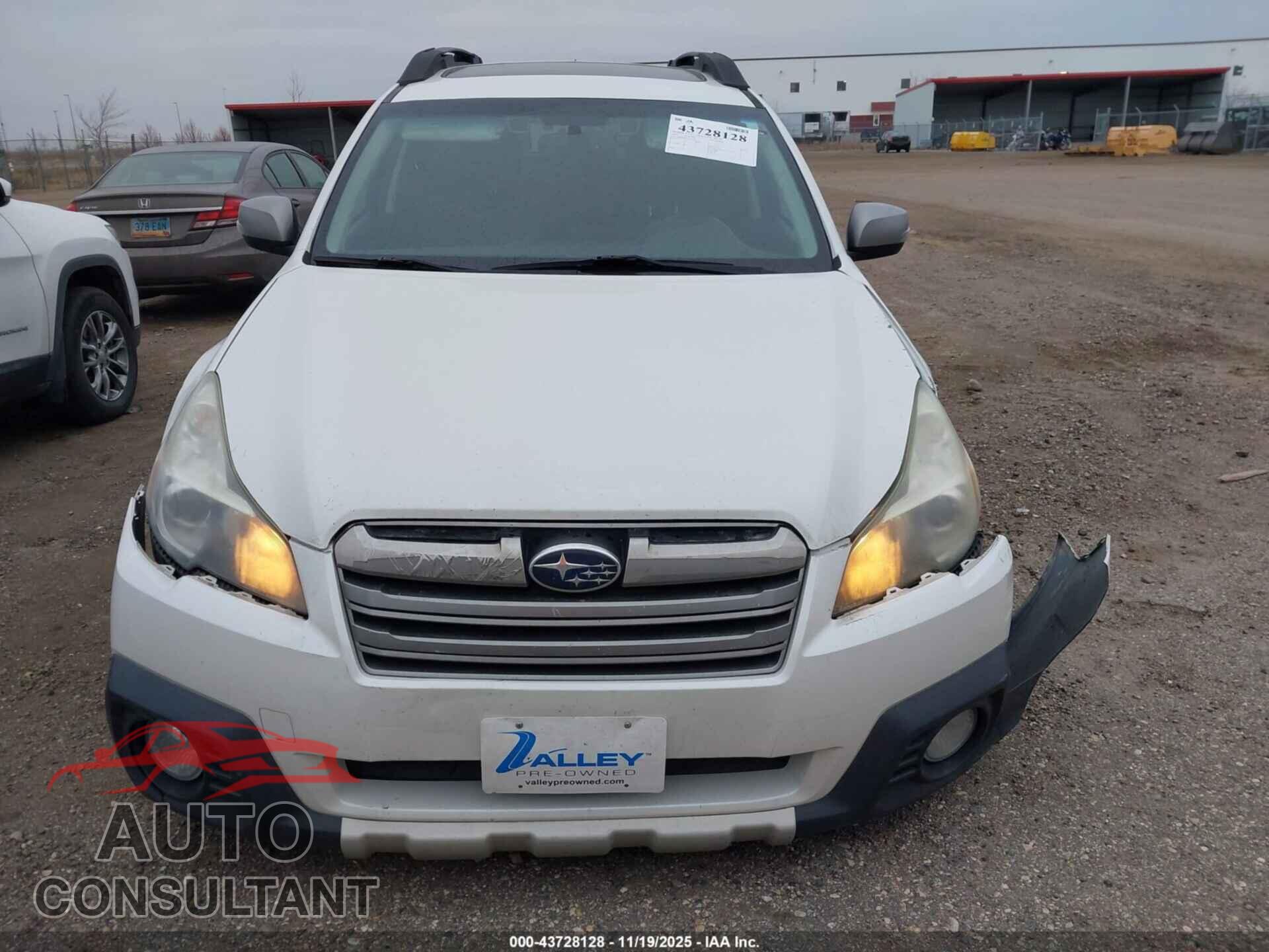 SUBARU OUTBACK 2014 - 4S4BRDPC8E2201738