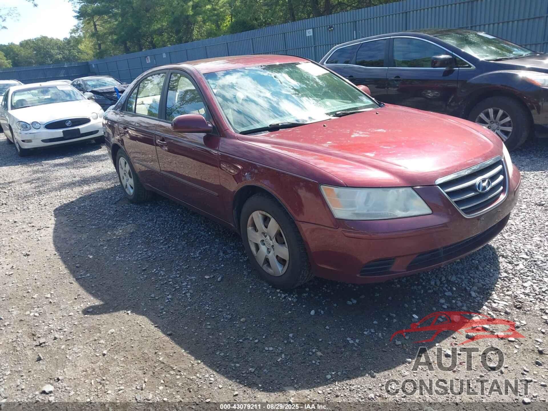 HYUNDAI SONATA 2009 - 5NPET46C09H413588