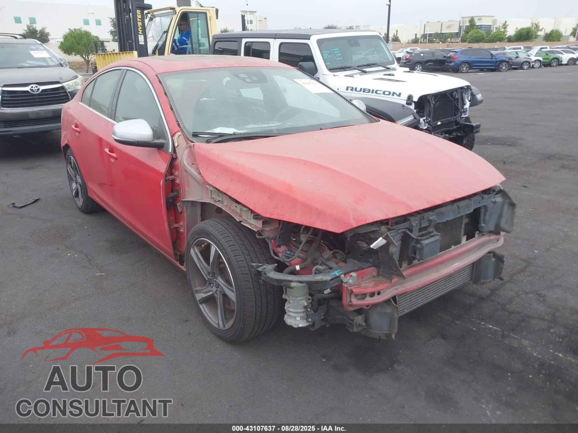 VOLVO S60 2014 - YV1902FH4E2280933