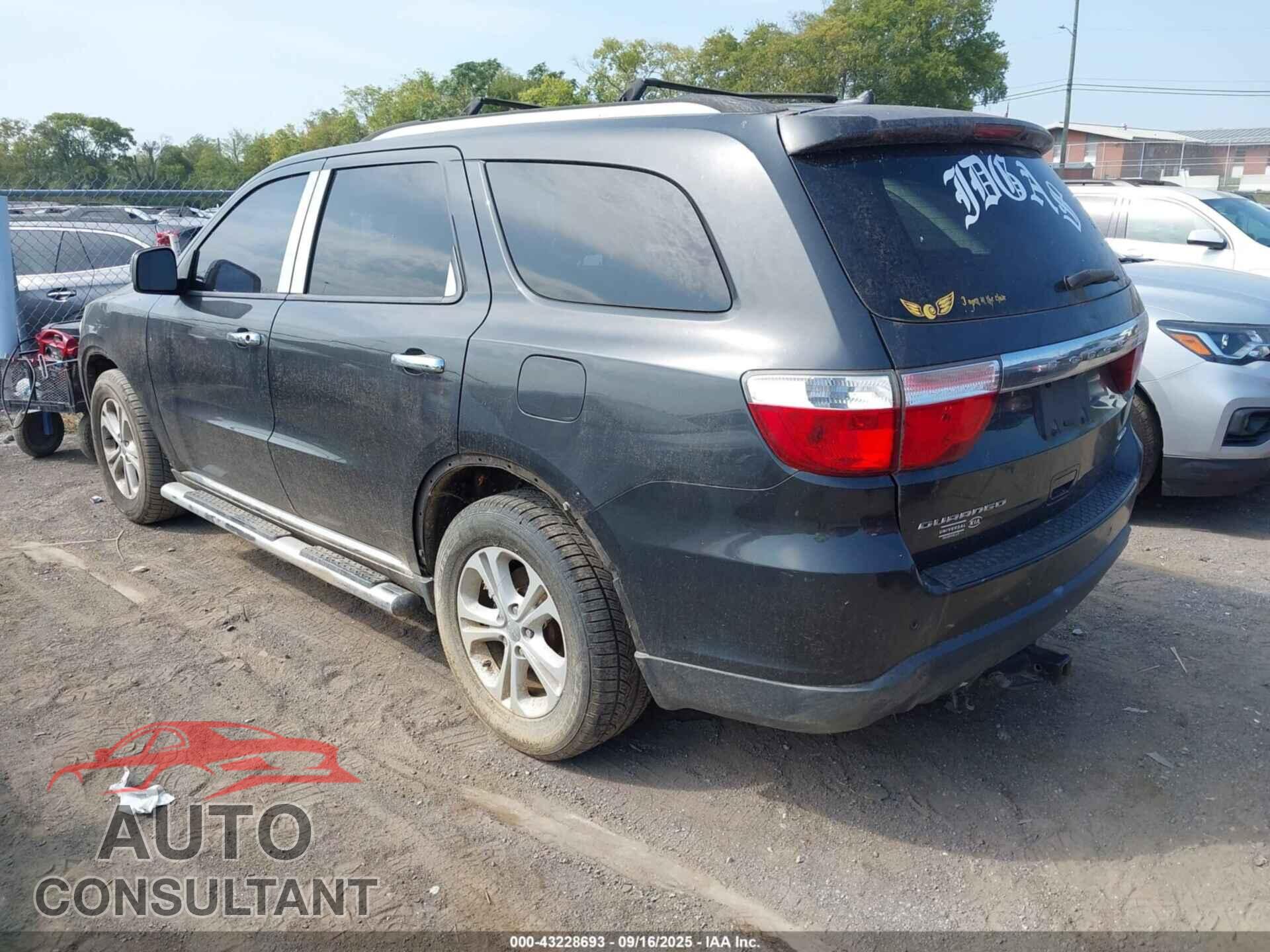 DODGE DURANGO 2011 - 1D4RD4GG8BC633744