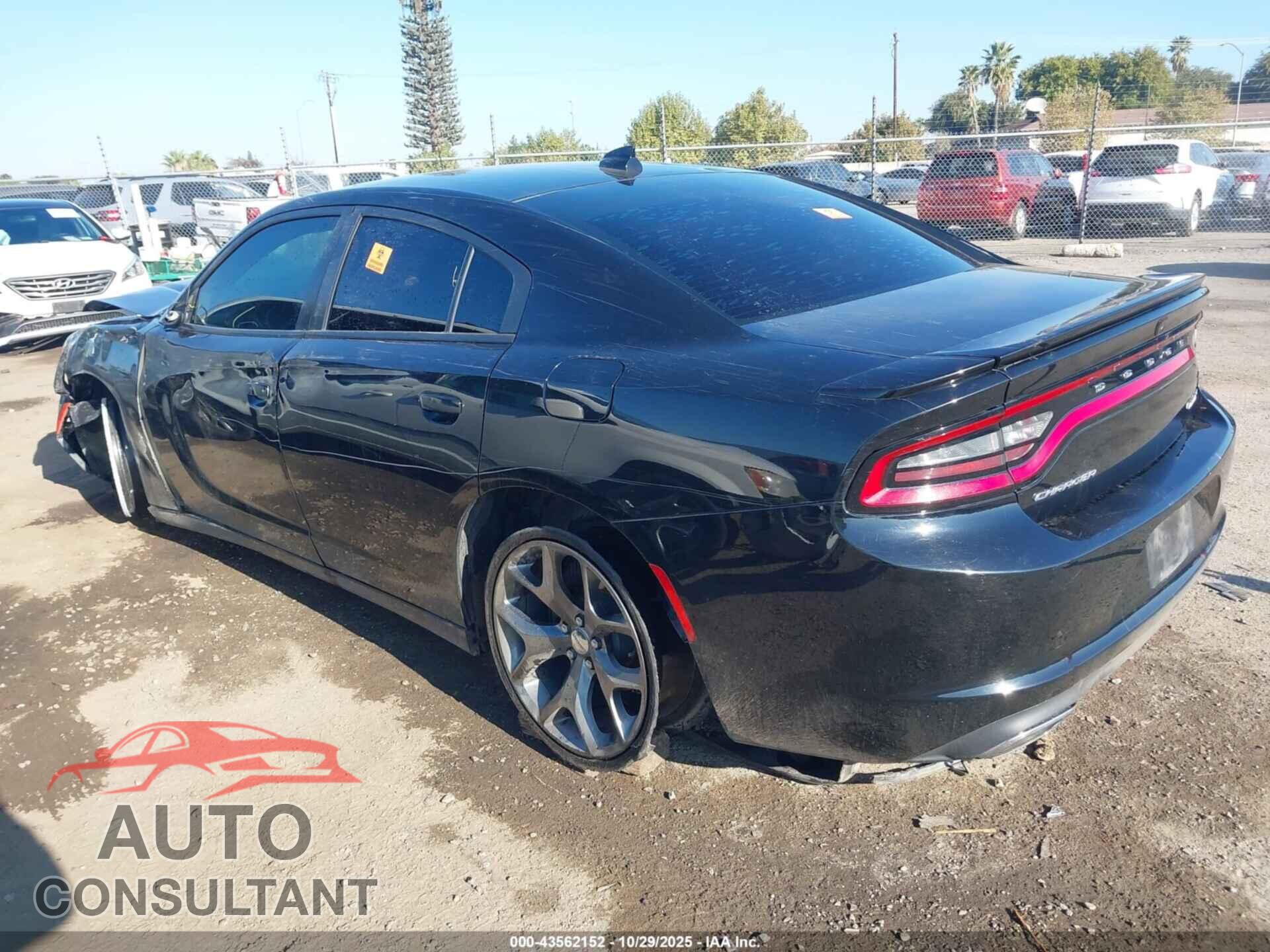 DODGE CHARGER 2015 - 2C3CDXHG2FH826787
