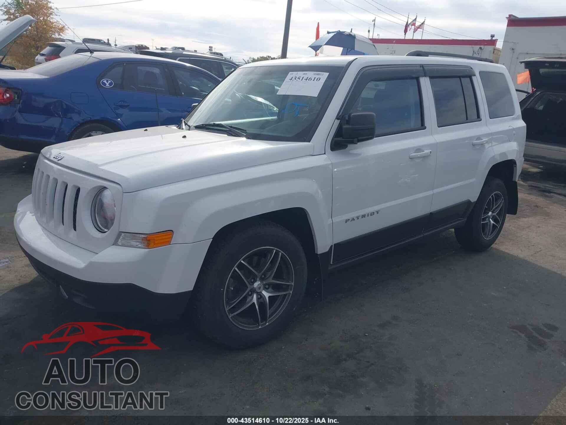 JEEP PATRIOT 2017 - 1C4NJPBB6HD166375