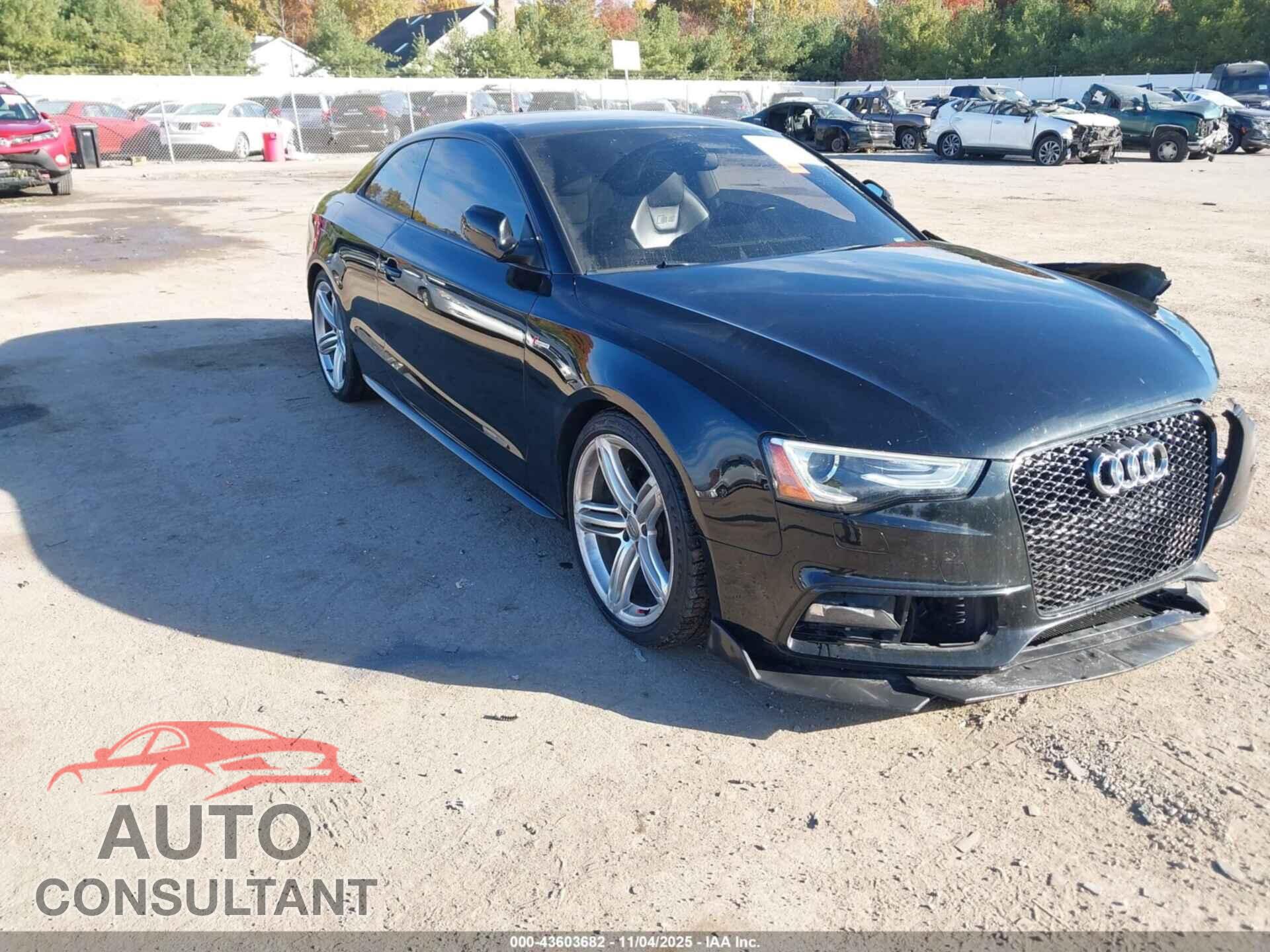 AUDI S5 2013 - WAUCGAFR9DA034777
