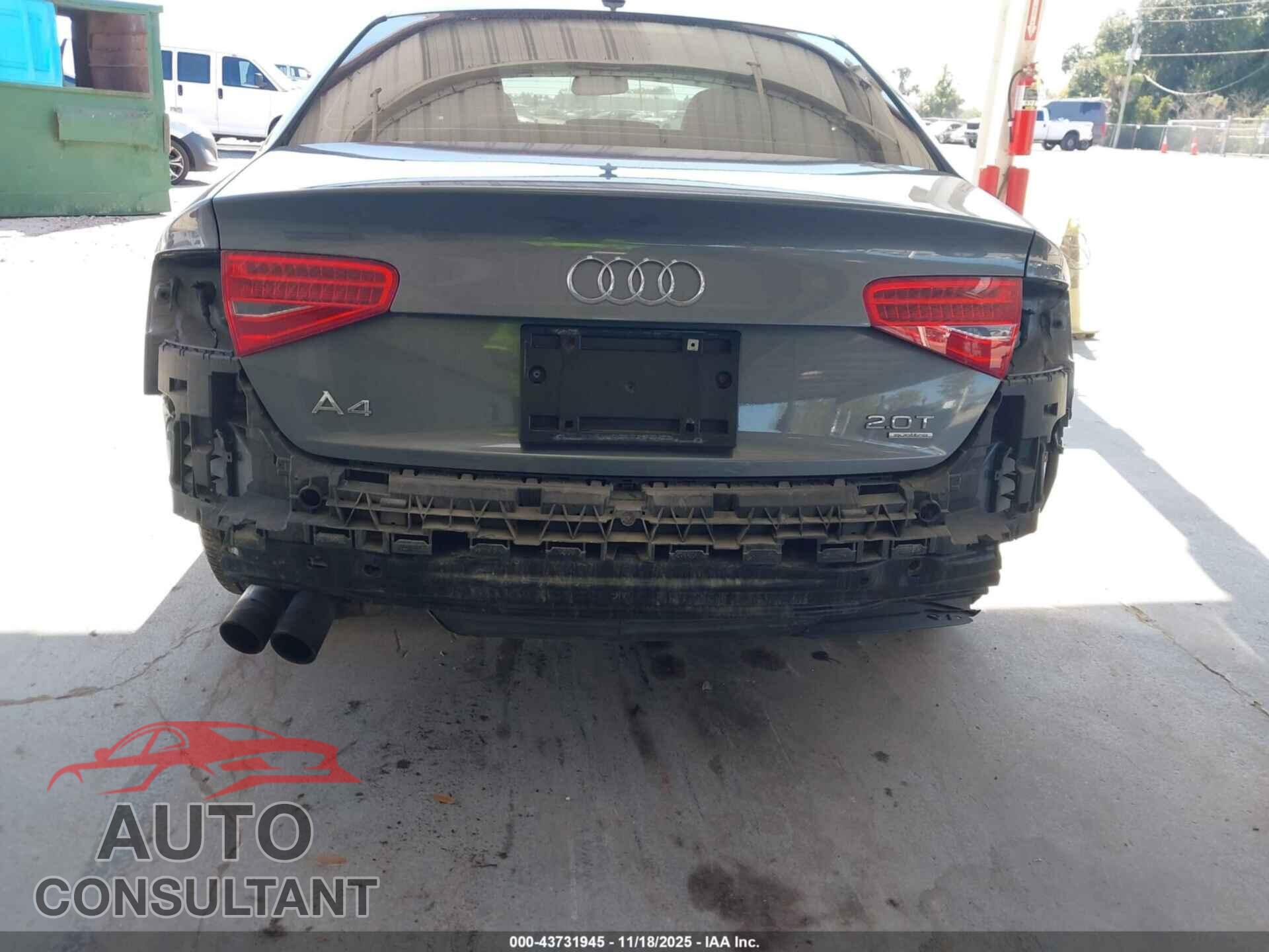 AUDI A4 2014 - WAUBFAFL4EN015610