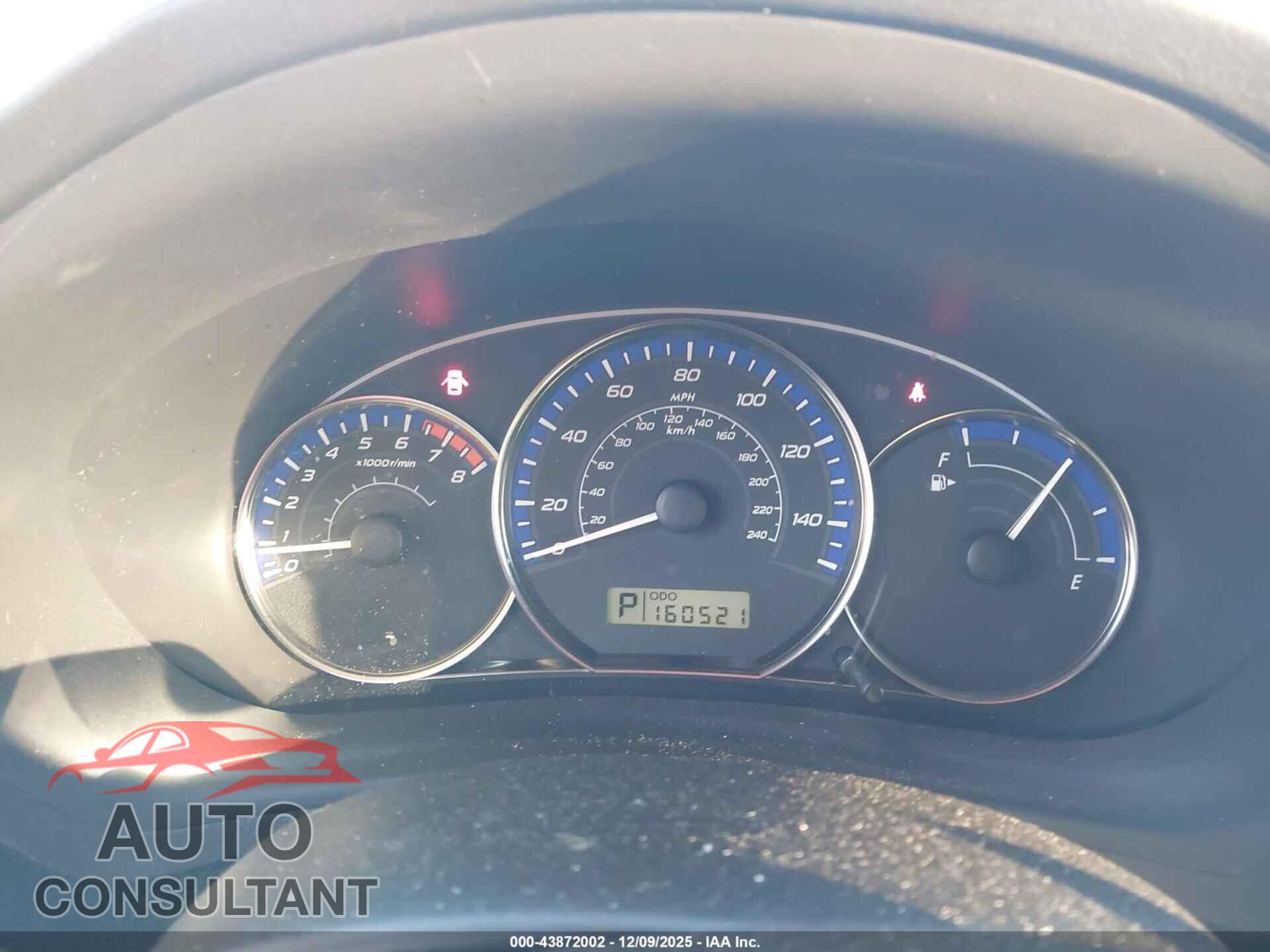 SUBARU FORESTER 2012 - JF2SHAEC9CH420275