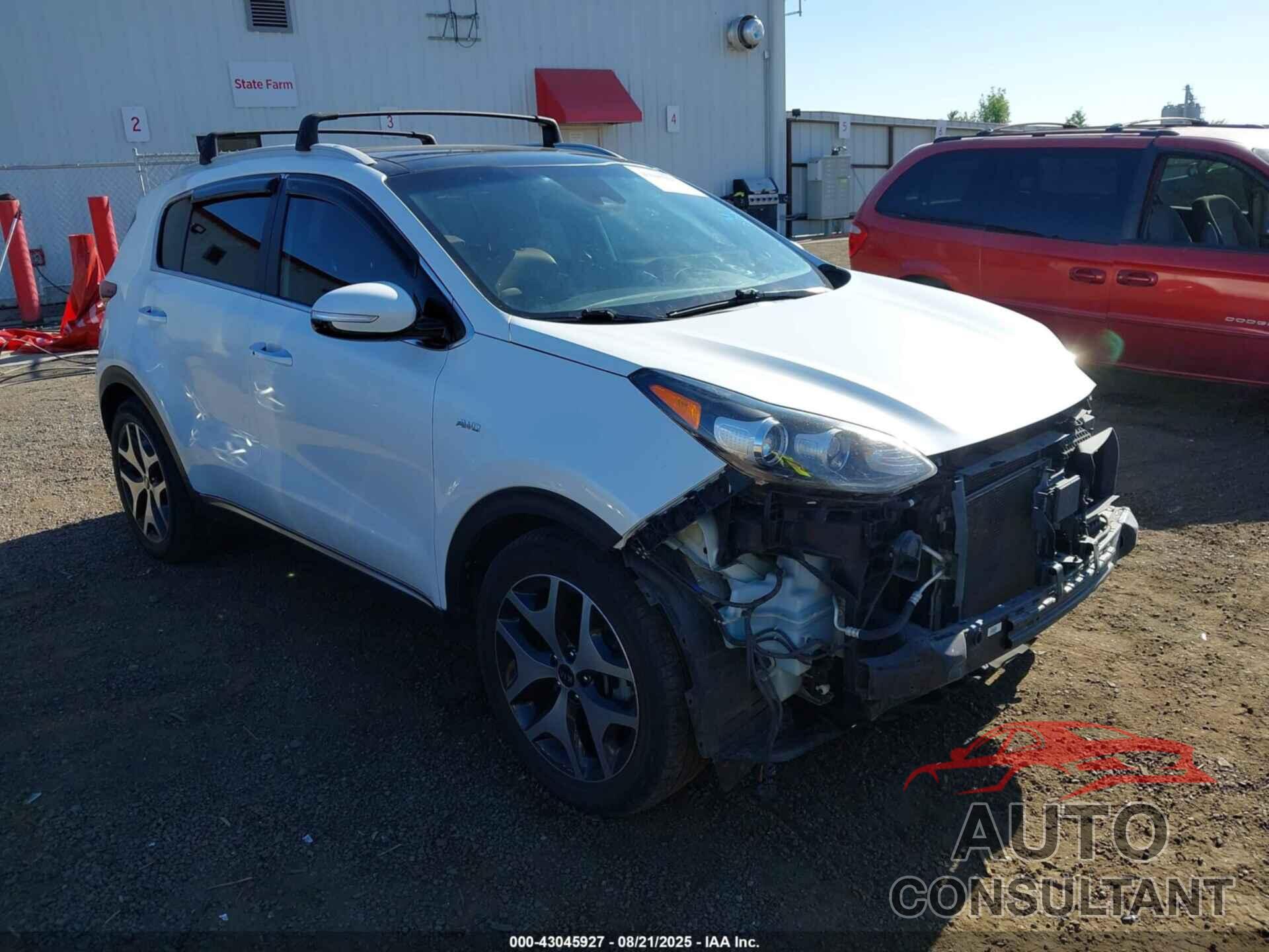 KIA SPORTAGE 2017 - KNDPRCA64H7255942
