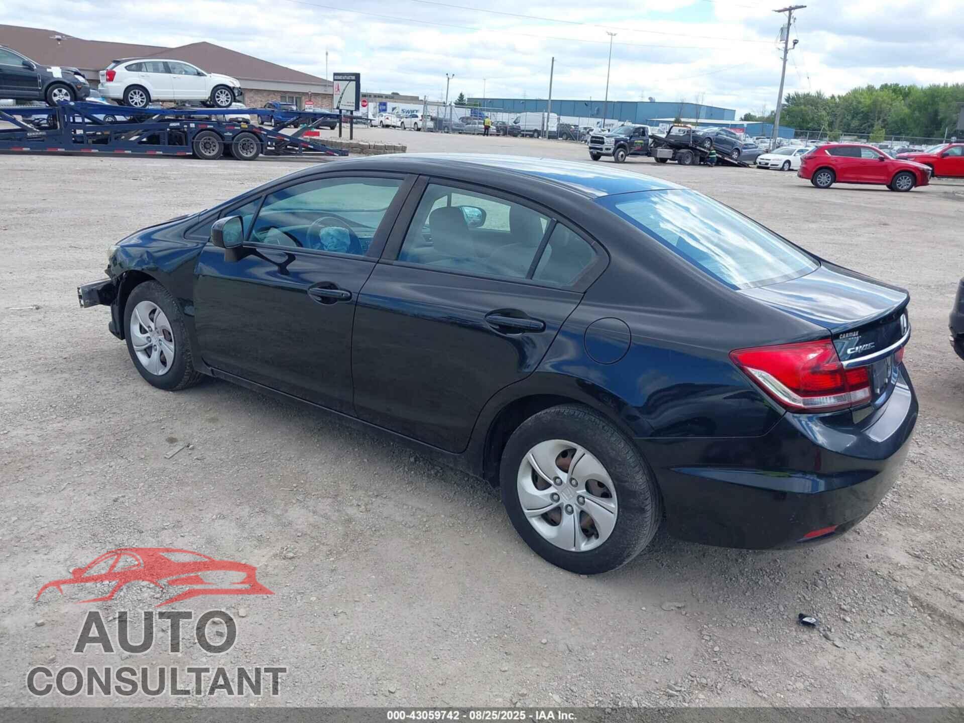 HONDA CIVIC 2014 - 19XFB2F57EE252409