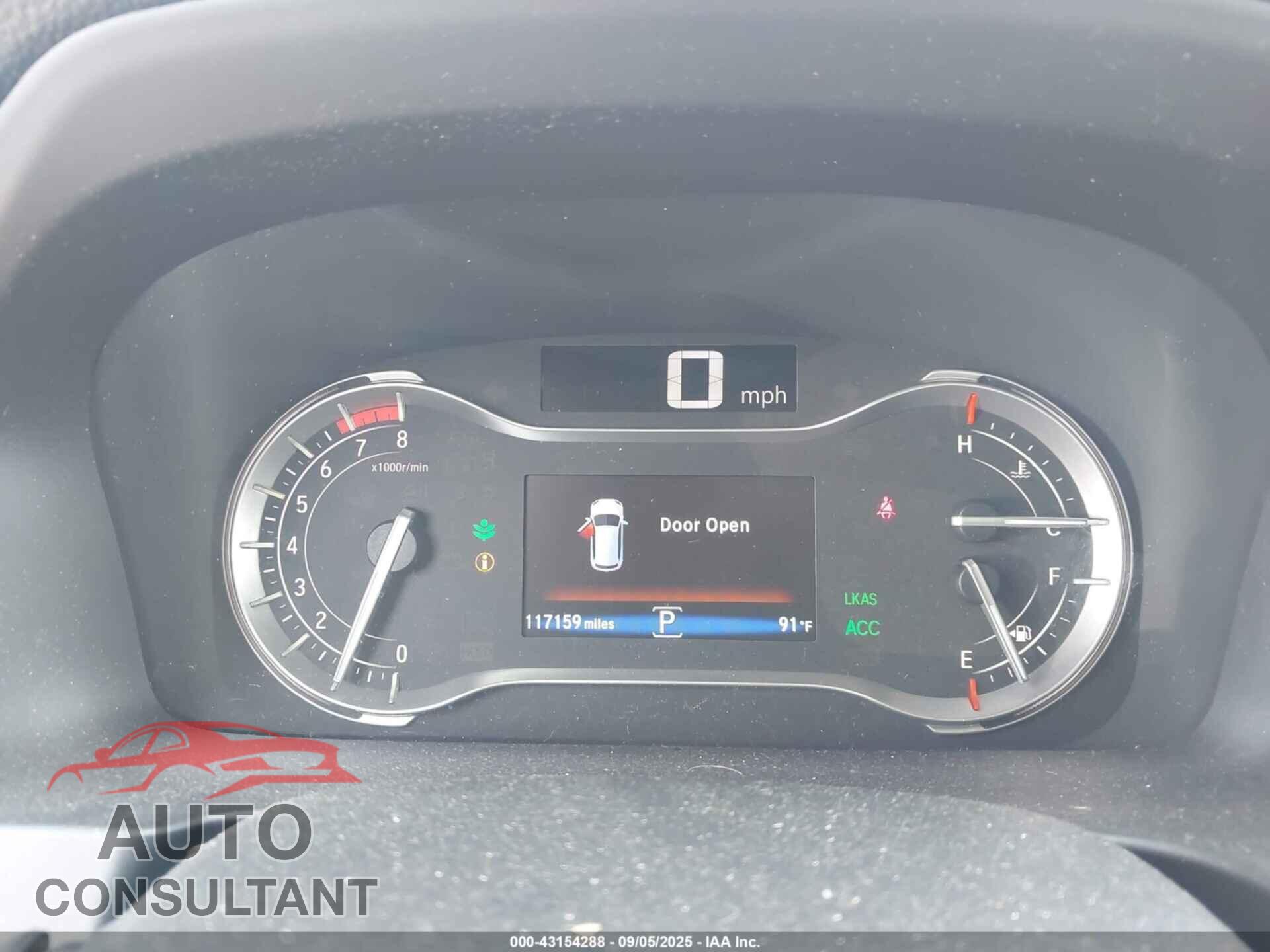 HONDA PILOT 2017 - 5FNYF6H90HB044987