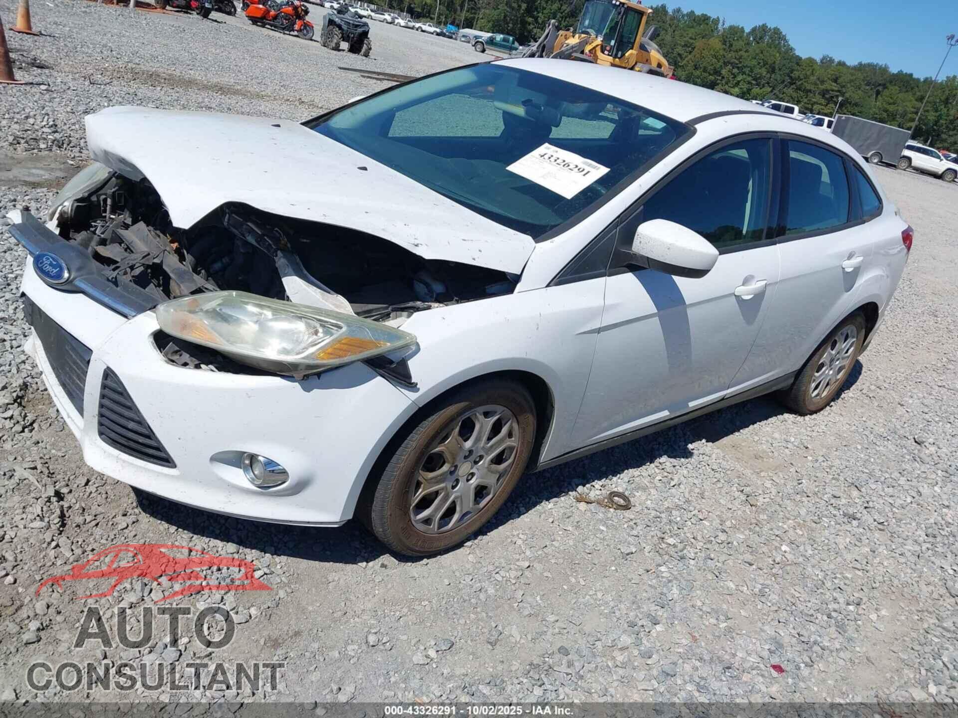 FORD FOCUS 2012 - 1FAHP3F26CL192302